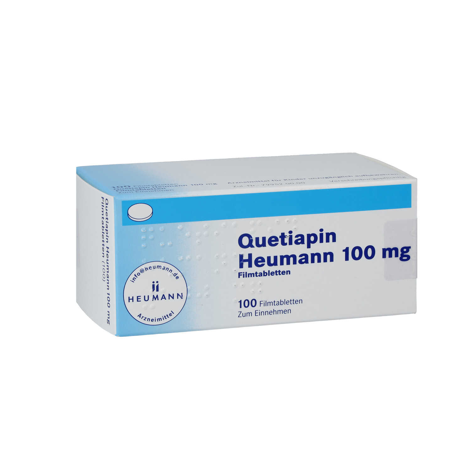 QUETIAPIN Heumann 100 mg Filmtabletten