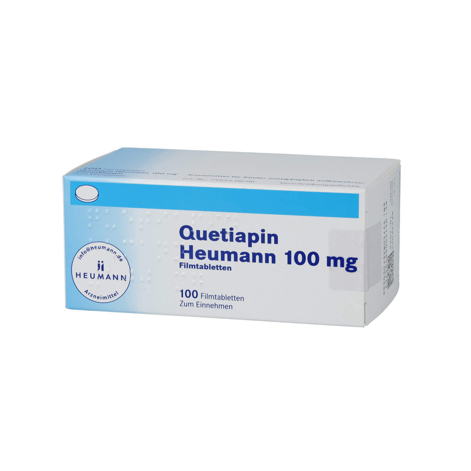 QUETIAPIN Heumann 100 mg Filmtabletten