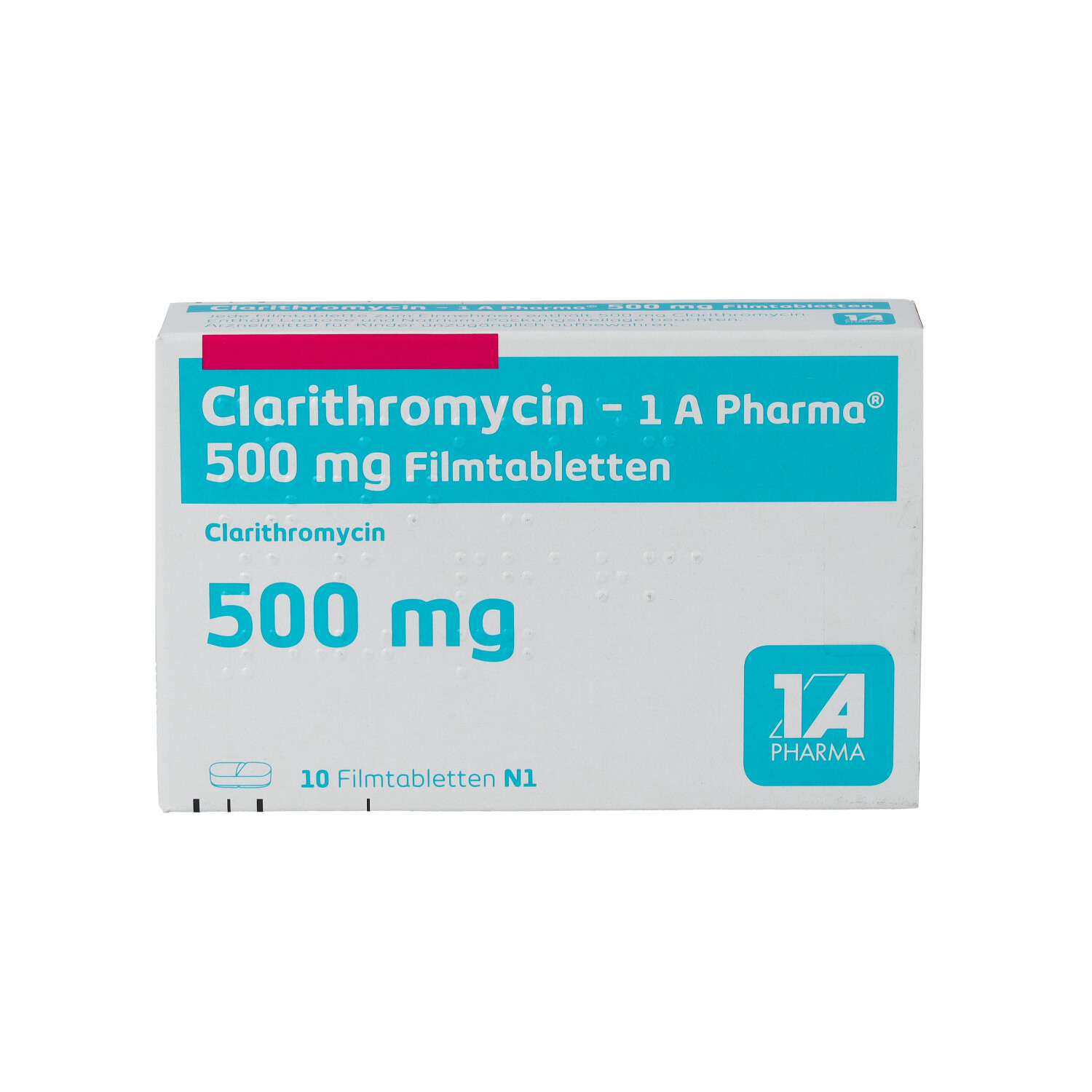 CLARITHROMYCIN-1A Ph.500mg Filmtabletten