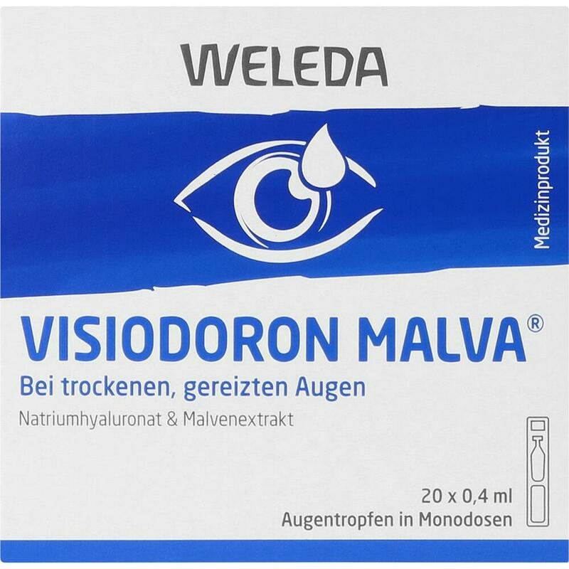 VISIODORON Malva Augentropfen in Einzeldosispipet.