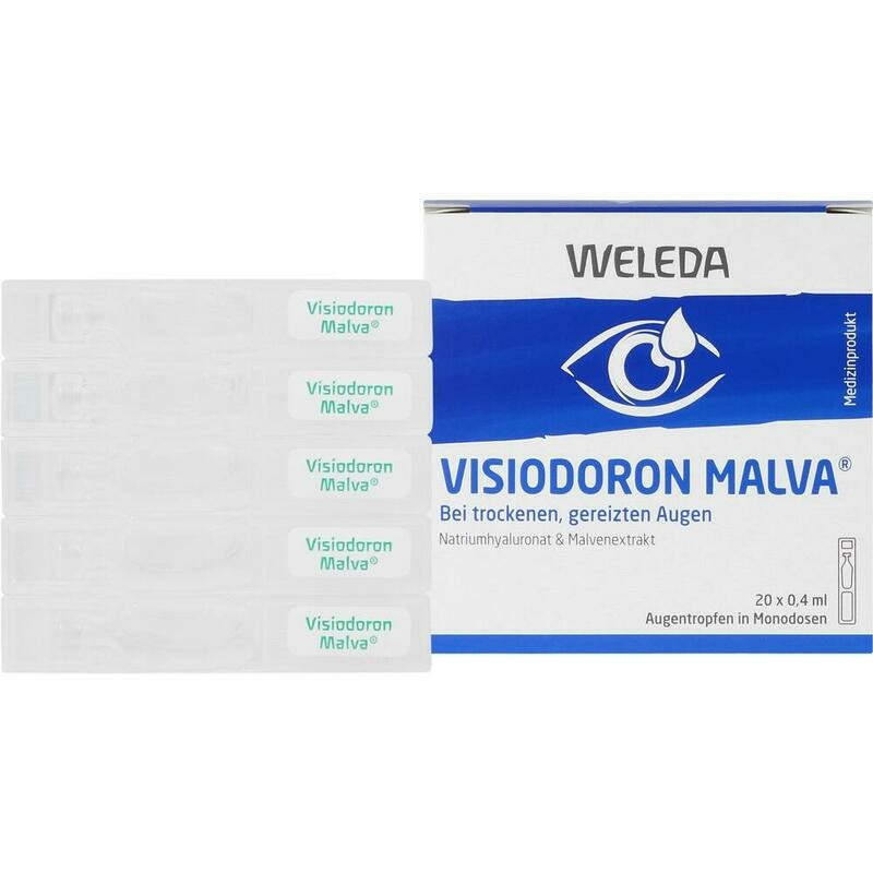 VISIODORON Malva Augentropfen in Einzeldosispipet.