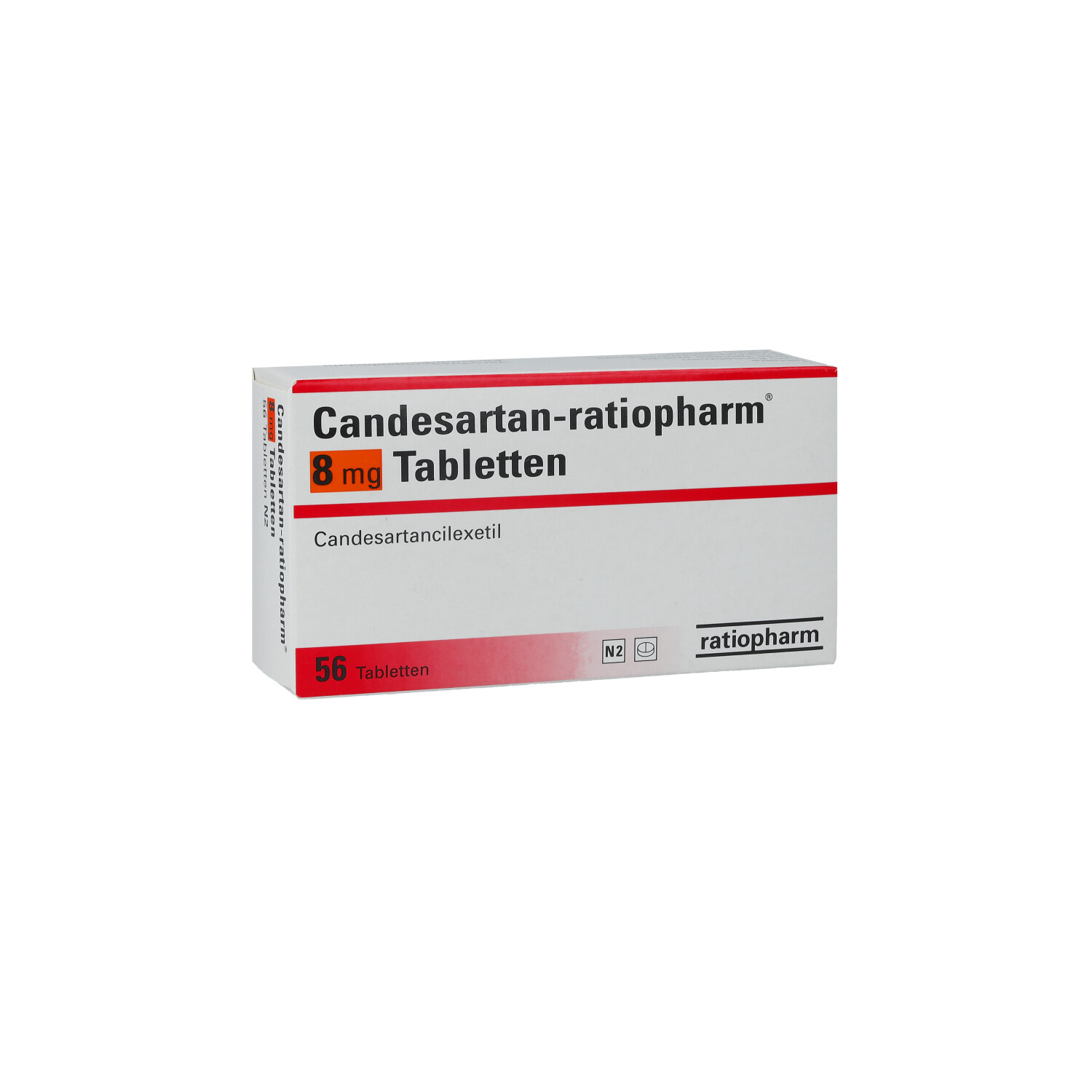 CANDESARTAN-ratiopharm 8 mg Tabletten