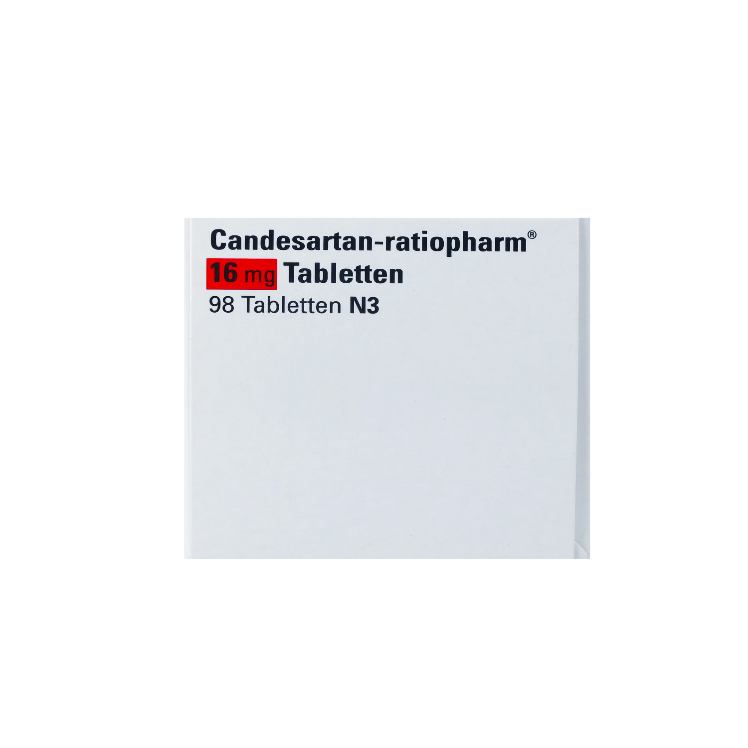 CANDESARTAN-ratiopharm 16 mg Tabletten