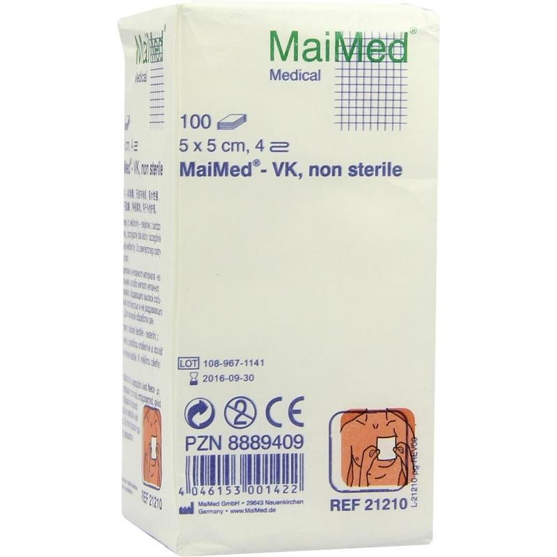 VLIESKOMPRESSEN unsteril 5x5 cm