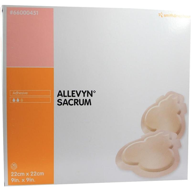 ALLEVYN Sacrum groß 22x22 cm Wundverband haftend