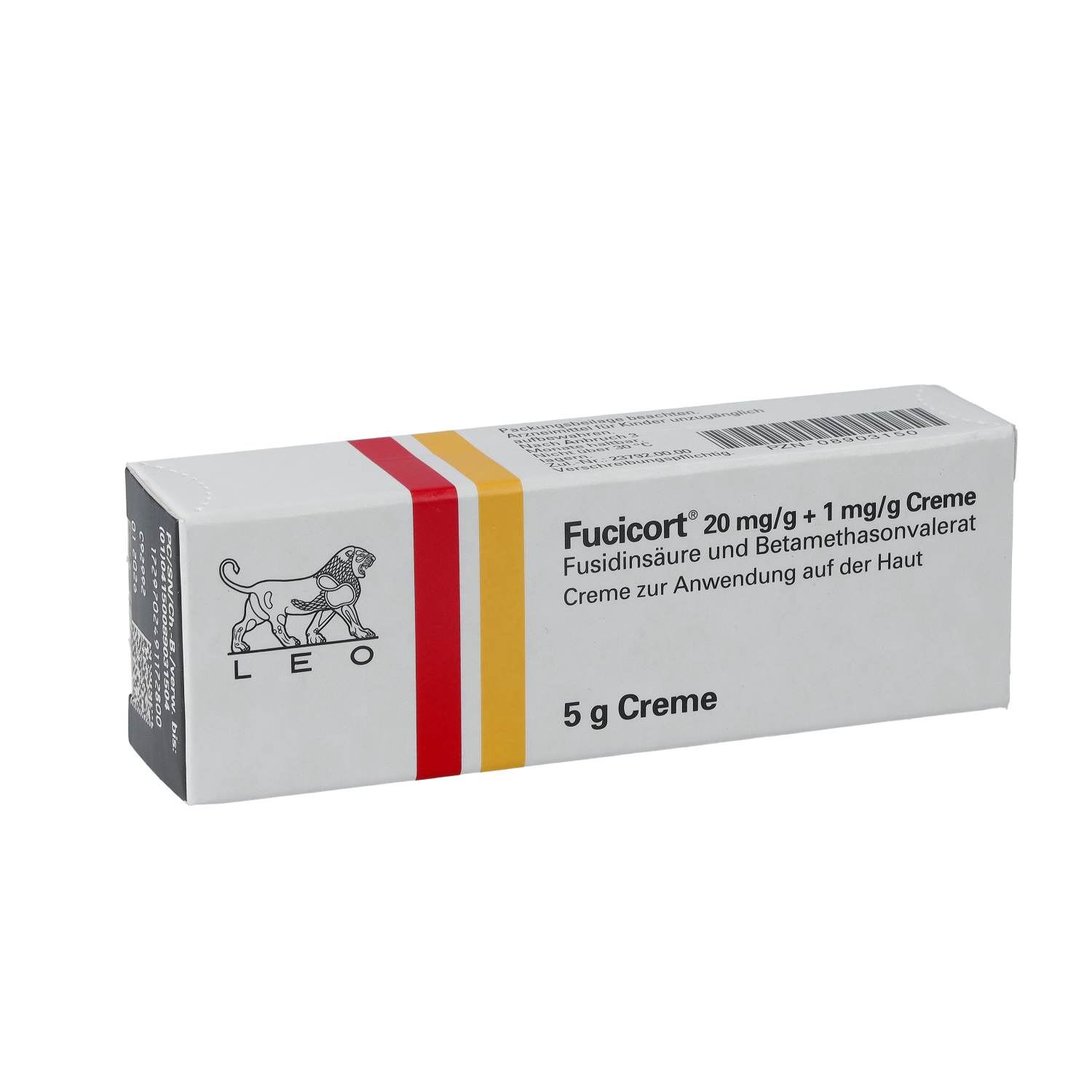 FUCICORT 20 mg/g + 1 mg/g Creme