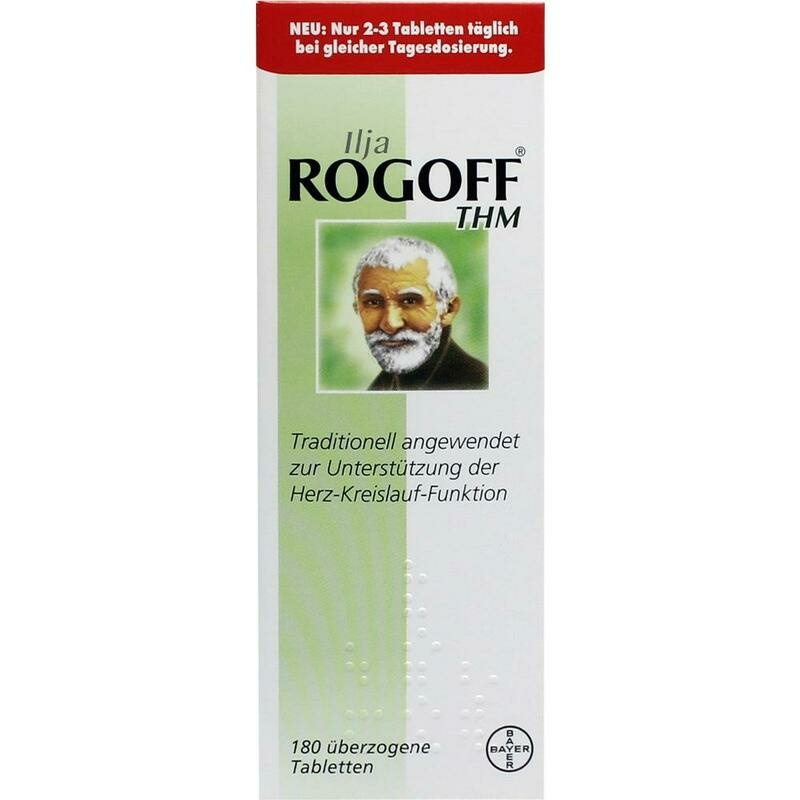 ILJA ROGOFF THM überzogene Tabletten