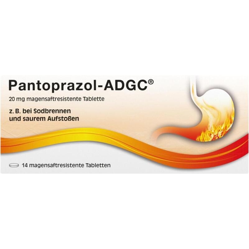 PANTOPRAZOL ADGC 20 mg magensaftres.Tabletten