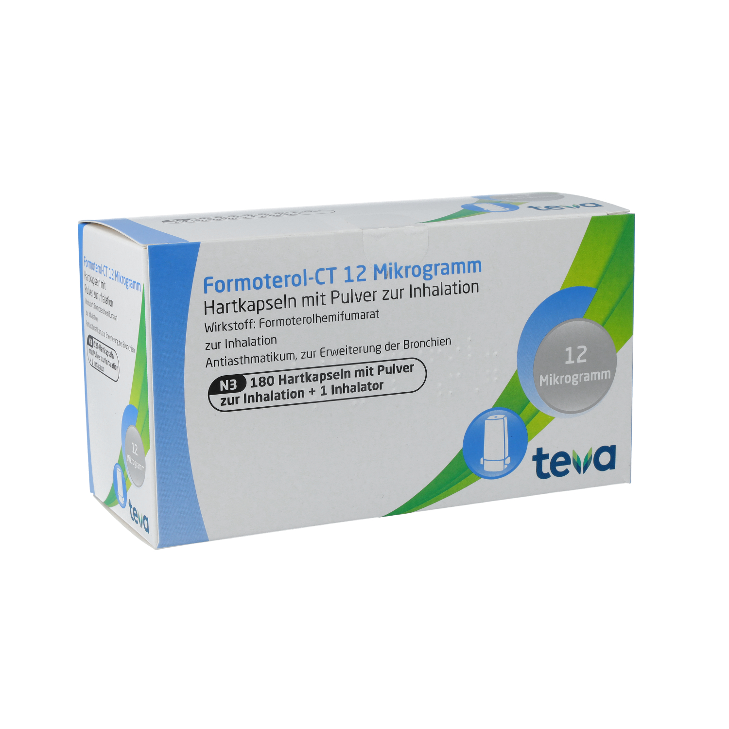 FORMOTEROL-CT 12 Mikrogramm Hartkps.m.Plv.z.Inhal.