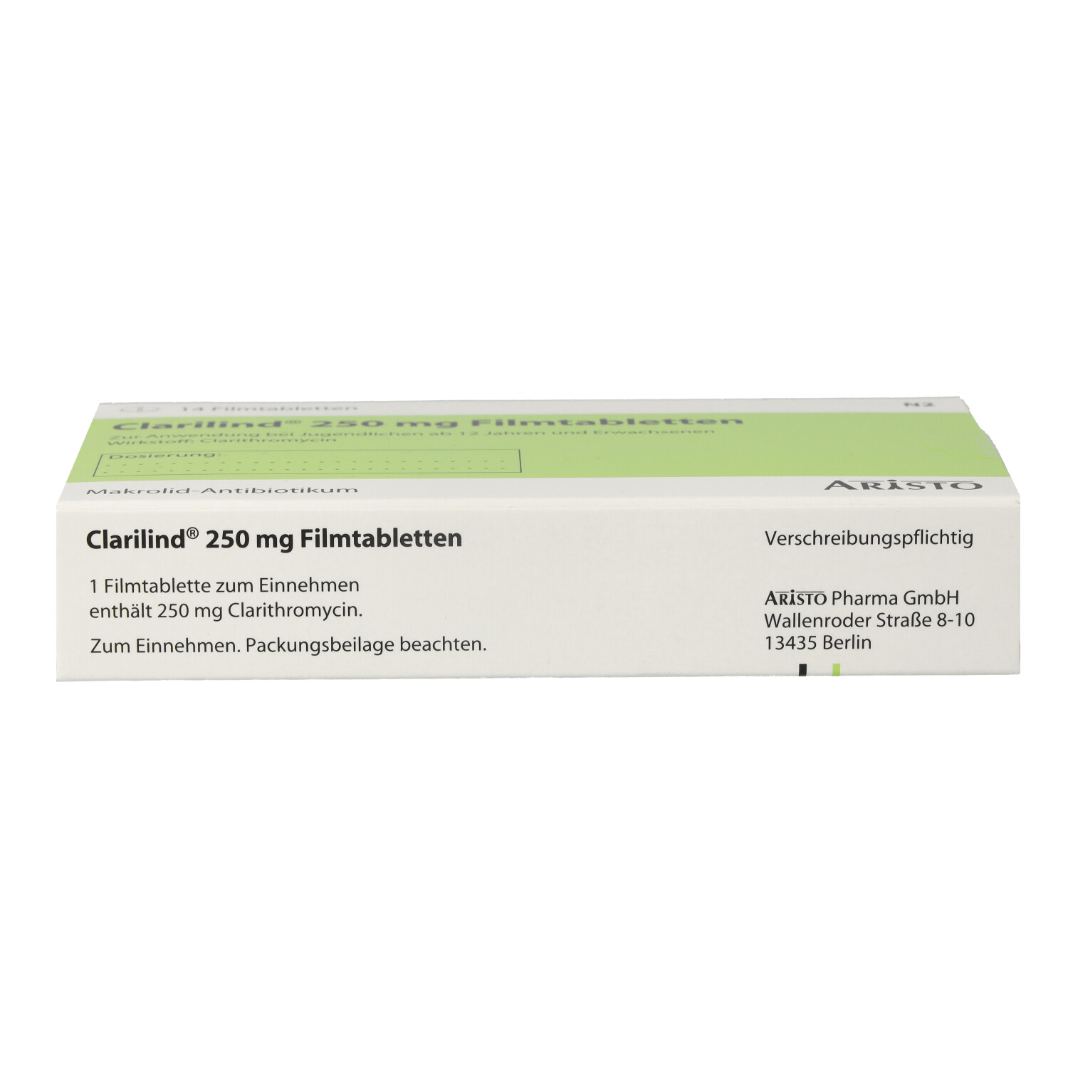 CLARILIND 250 mg Filmtabletten