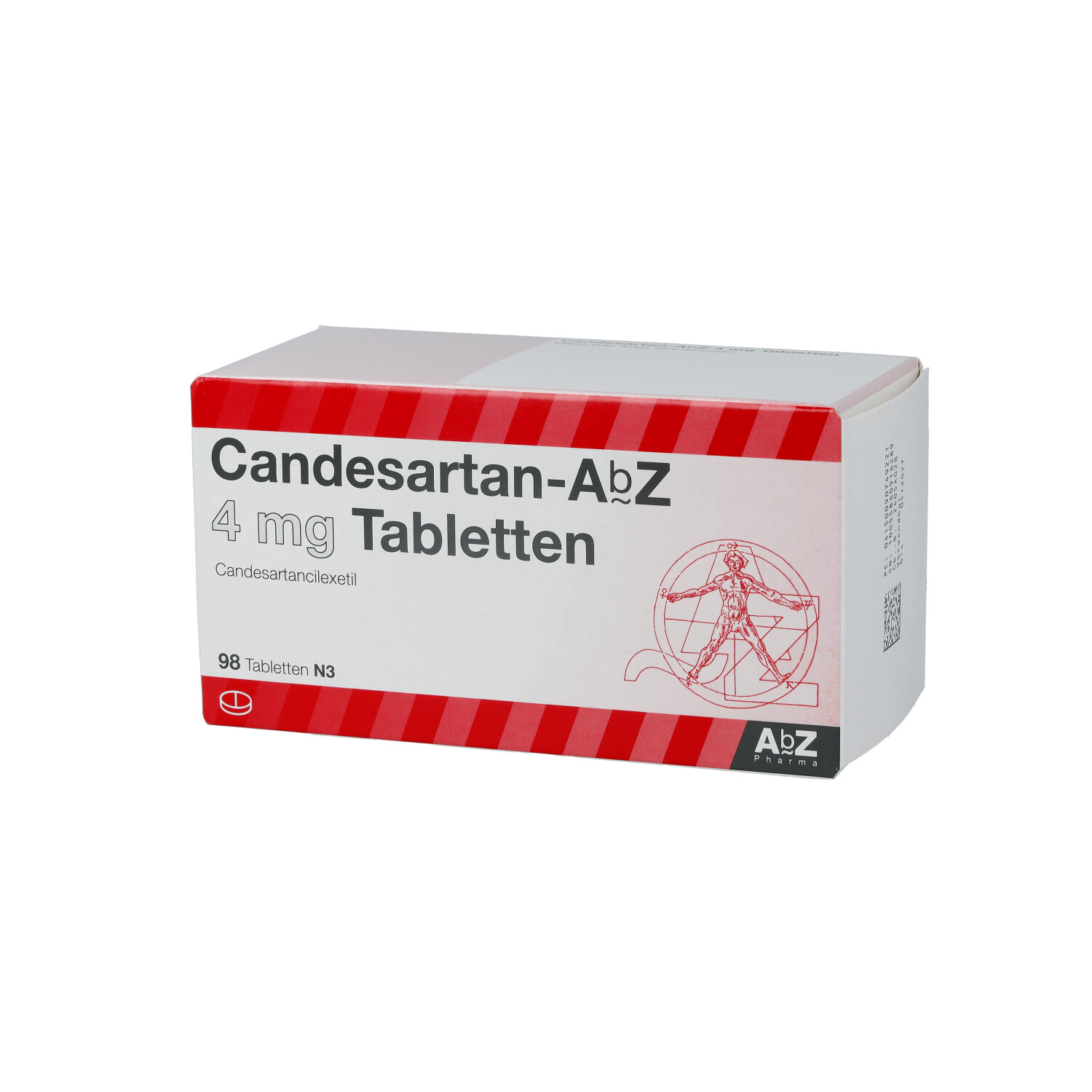 CANDESARTAN AbZ 4 mg Tabletten