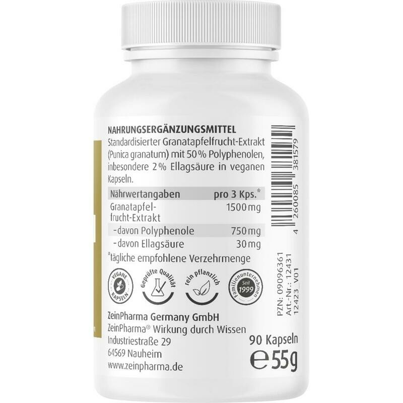 GRANATAPFEL KAPSELN 500 mg