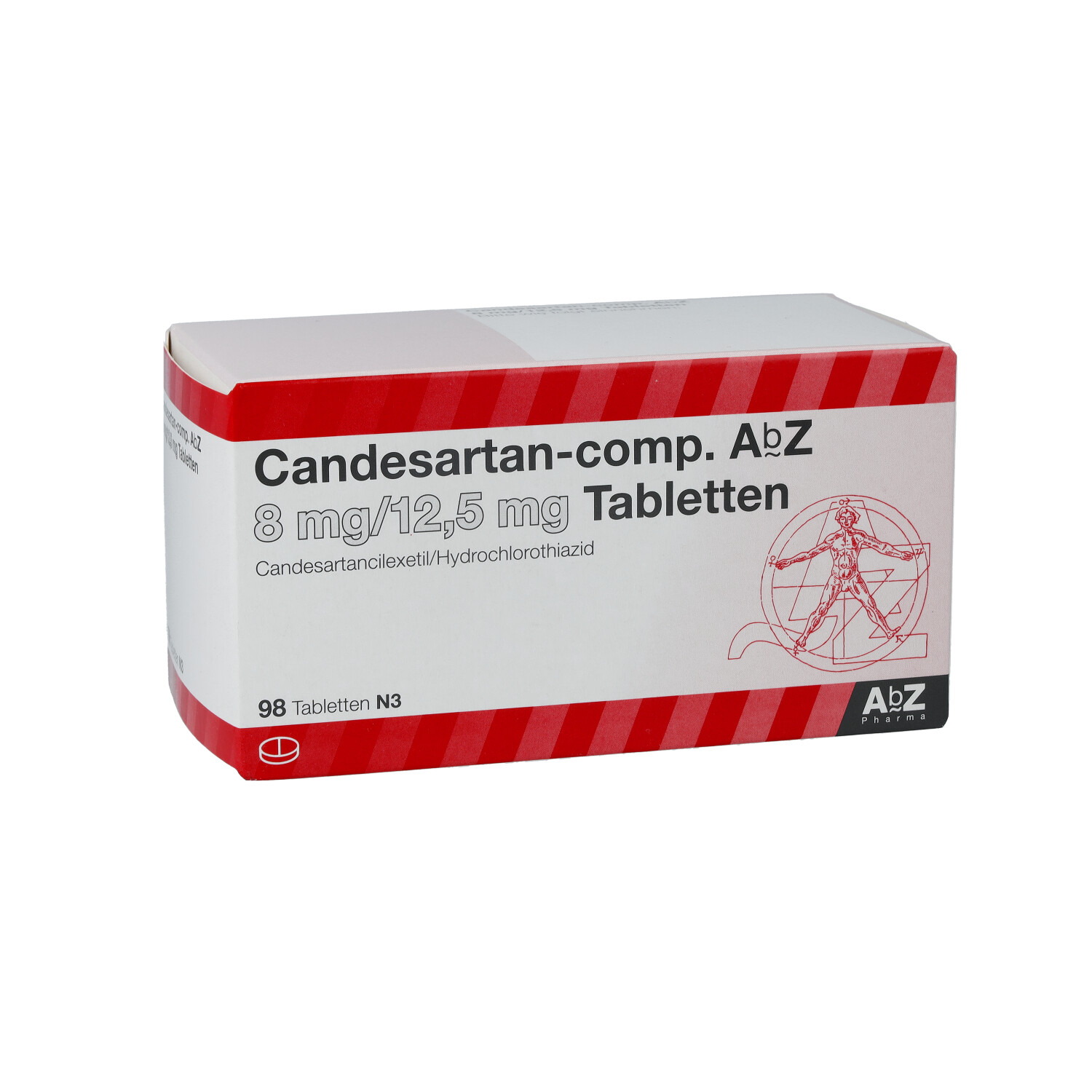 CANDESARTAN AbZ comp. 8 mg/12,5 mg Tabletten