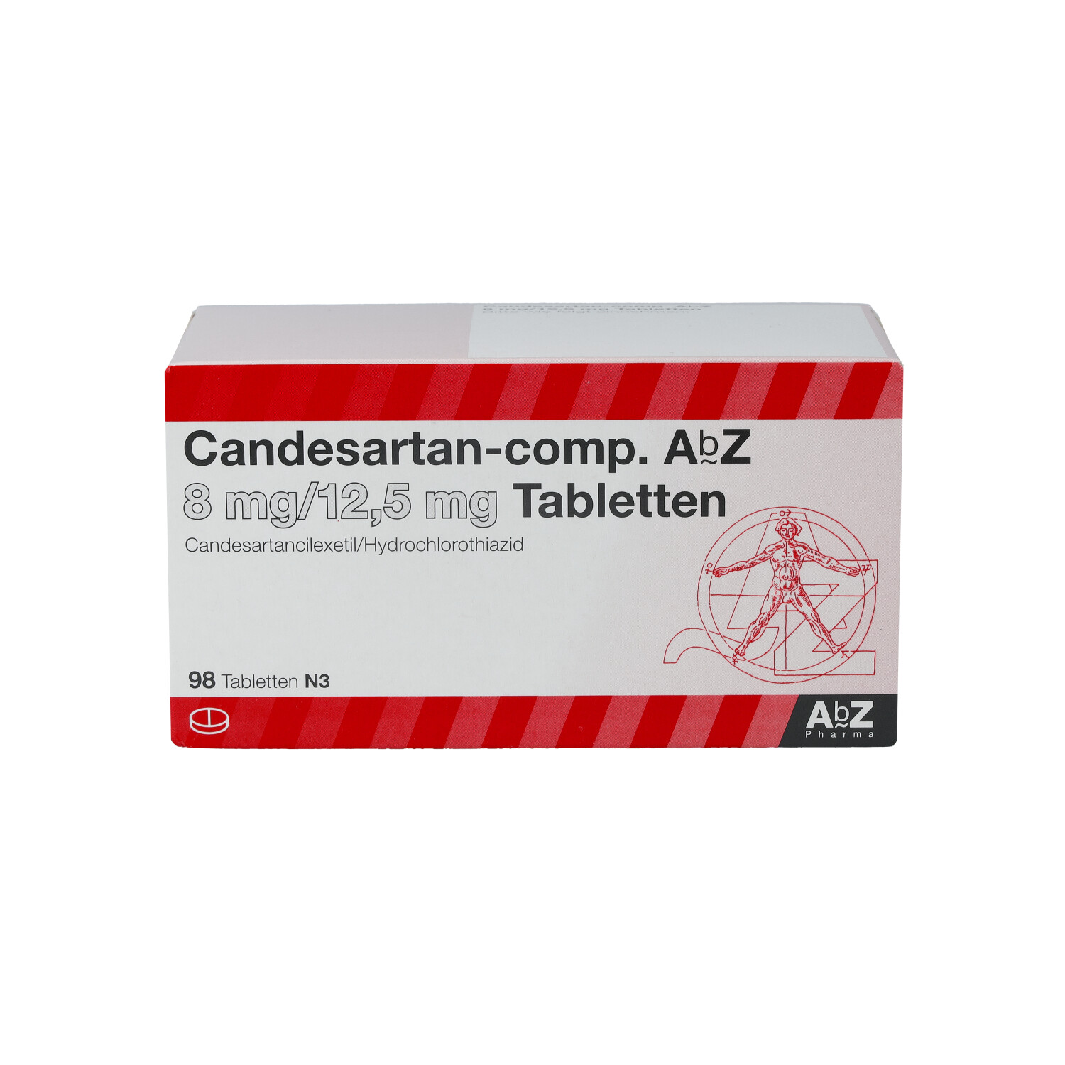 CANDESARTAN AbZ comp. 8 mg/12,5 mg Tabletten