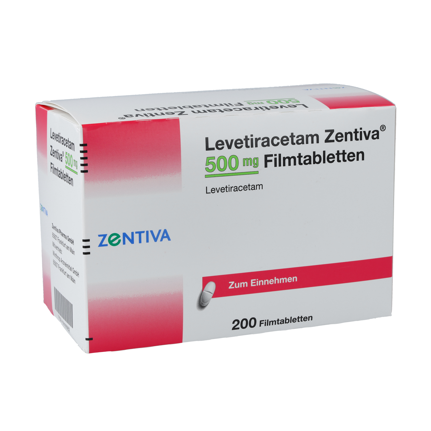 LEVETIRACETAM Zentiva 500 mg Filmtabletten
