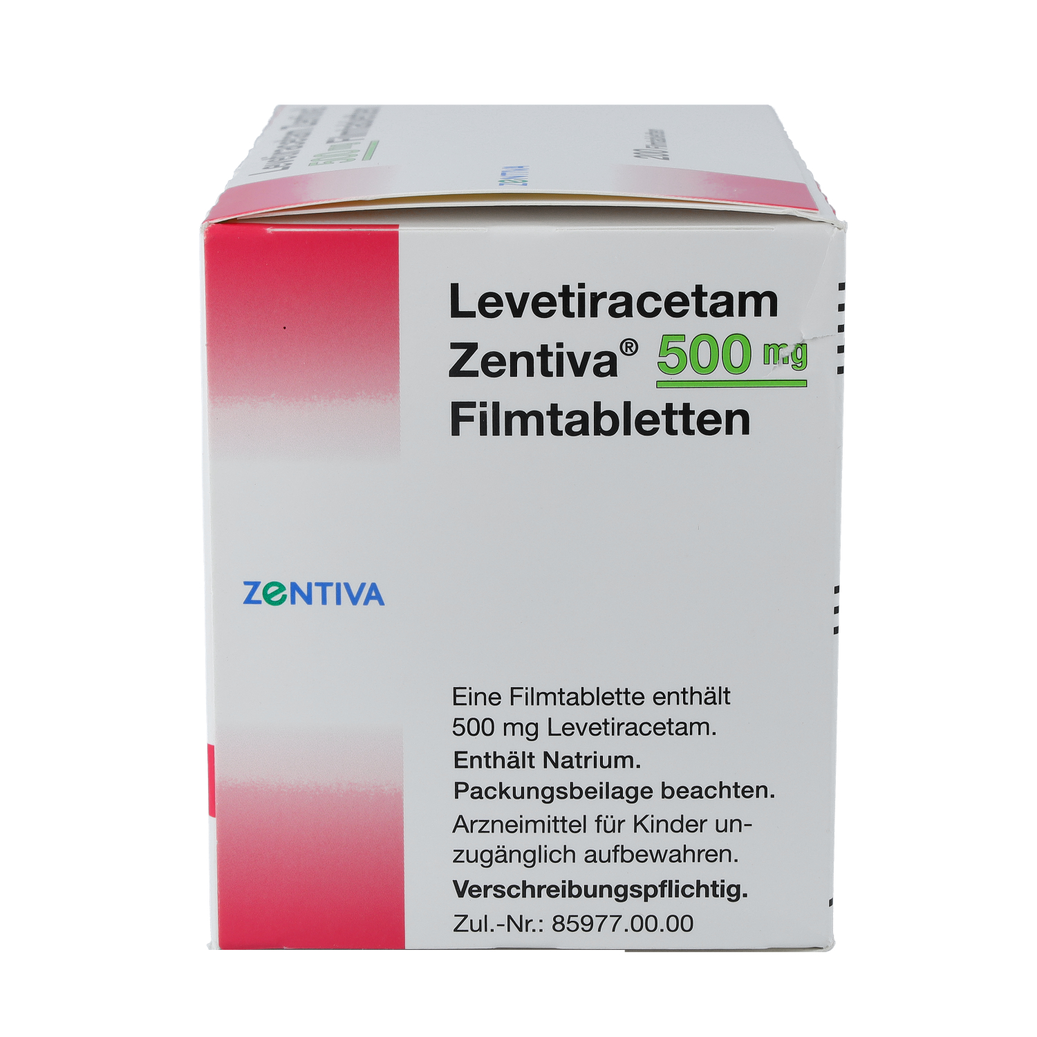 LEVETIRACETAM Zentiva 500 mg Filmtabletten