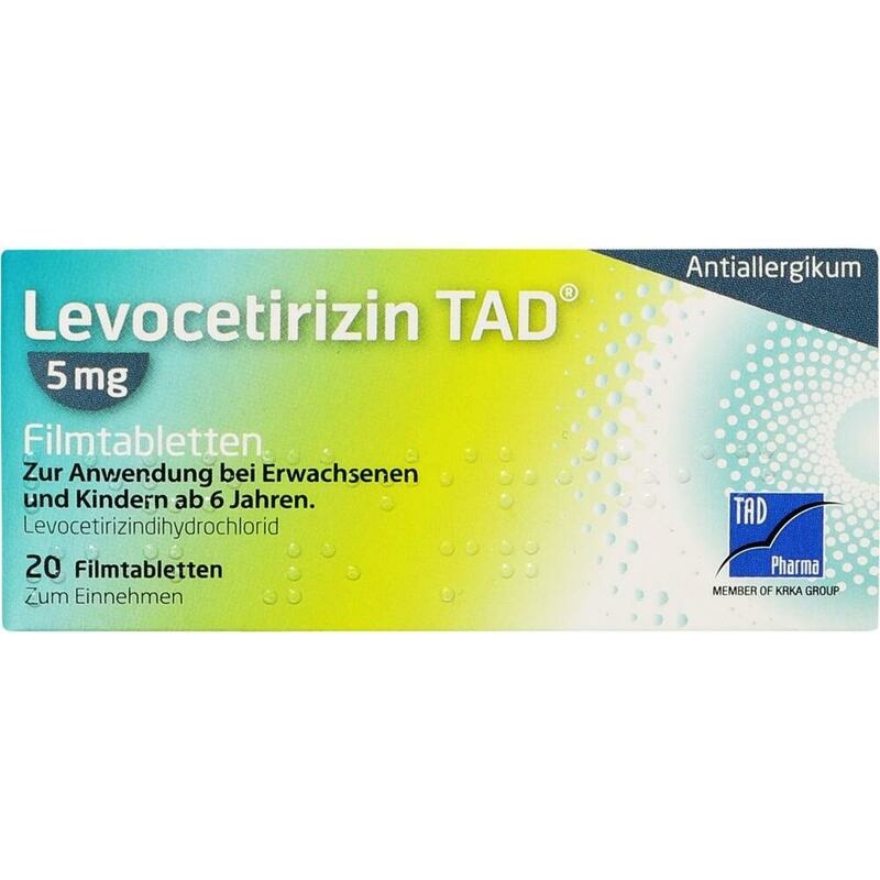 LEVOCETIRIZIN TAD 5 mg Filmtabletten