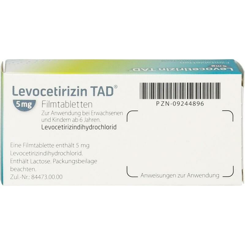 LEVOCETIRIZIN TAD 5 mg Filmtabletten