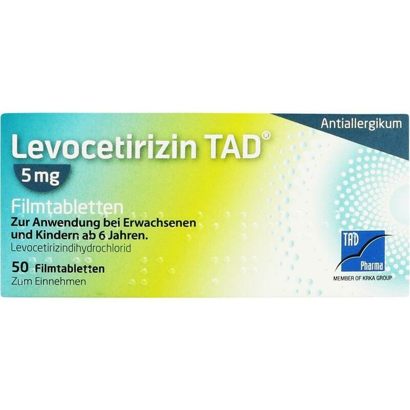 LEVOCETIRIZIN TAD 5 mg Filmtabletten