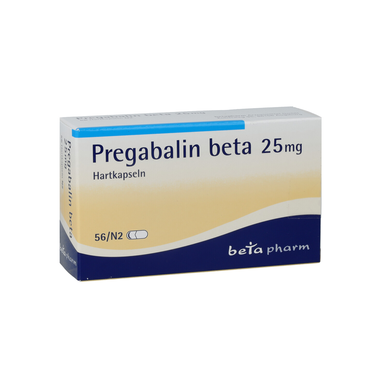 PREGABALIN beta 25 mg Hartkapseln