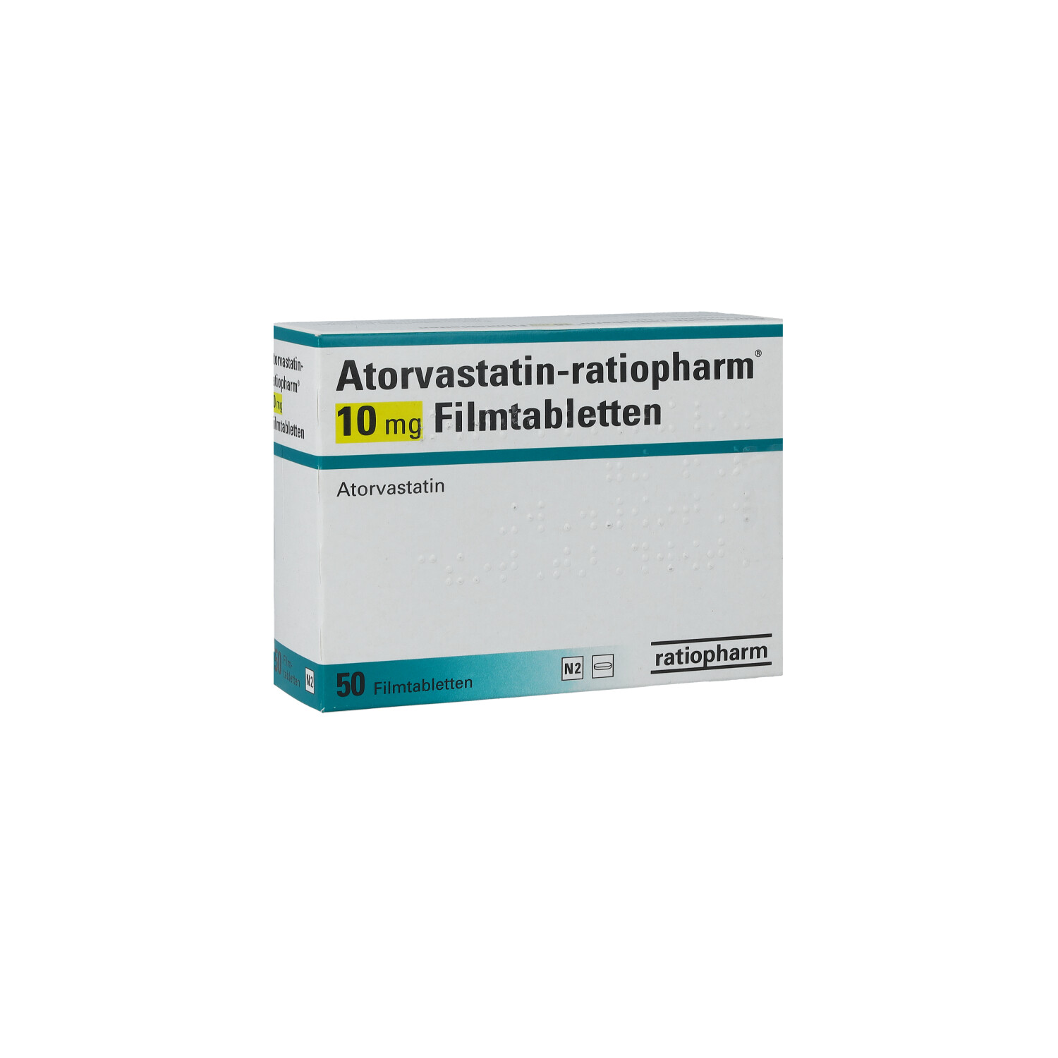 ATORVASTATIN-ratiopharm 10 mg Filmtabletten
