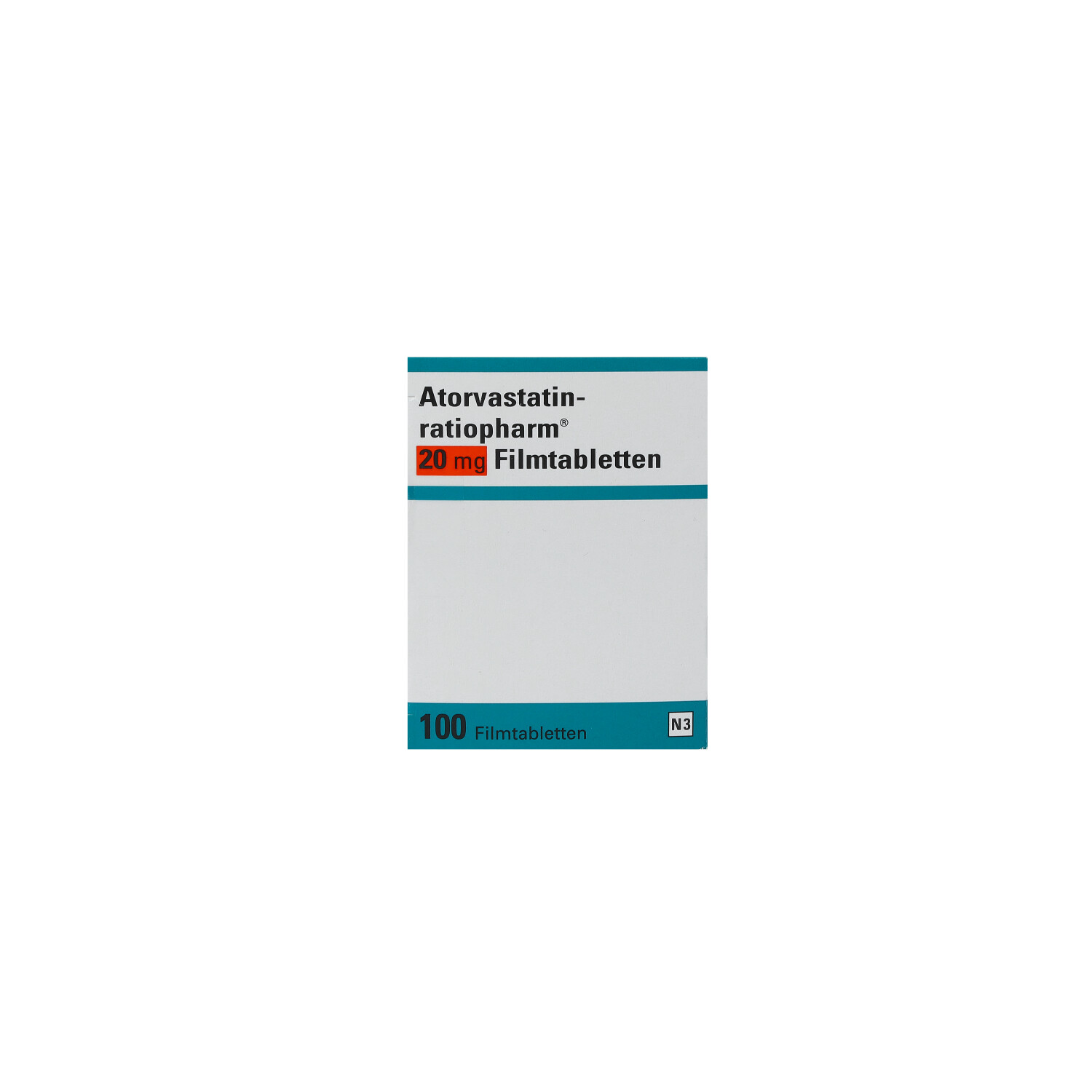 ATORVASTATIN-ratiopharm 20 mg Filmtabletten