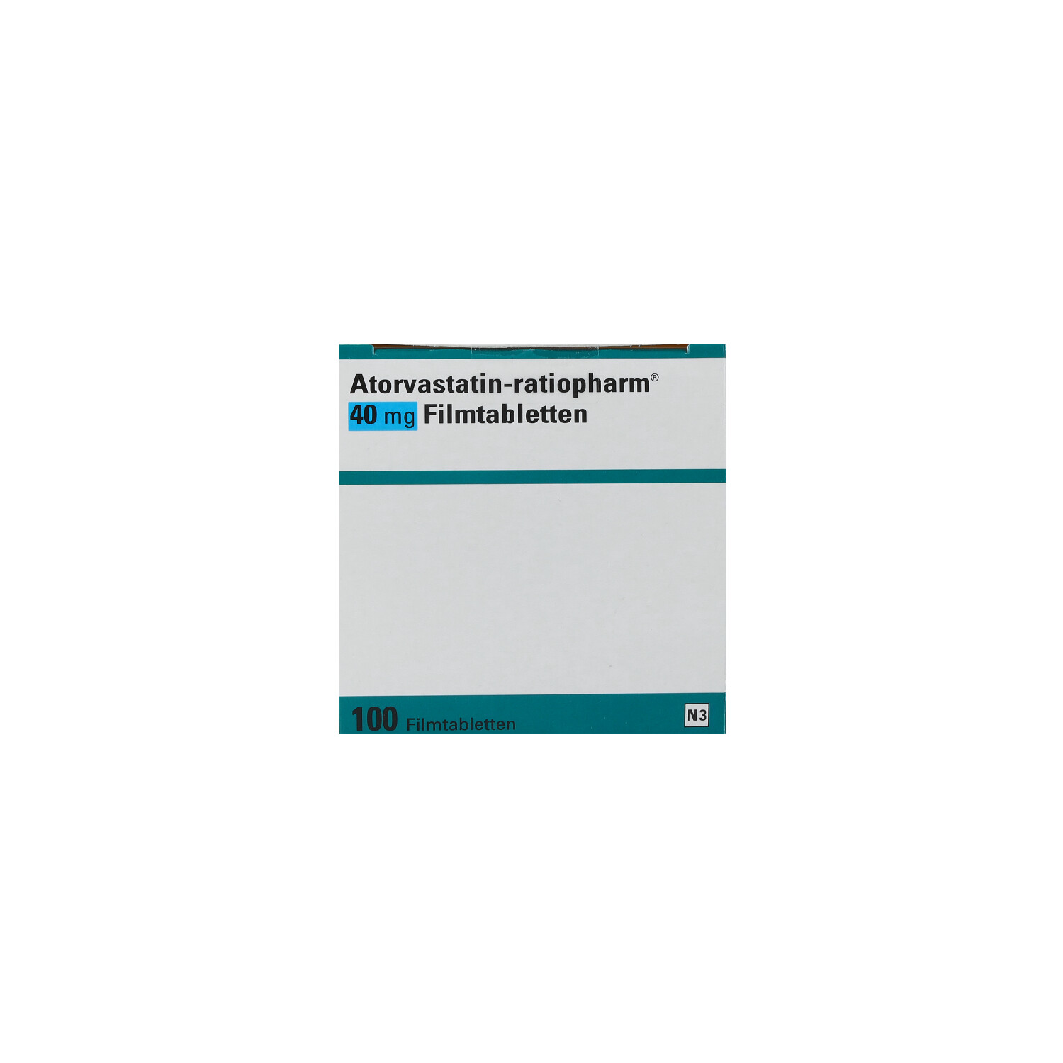ATORVASTATIN-ratiopharm 40 mg Filmtabletten