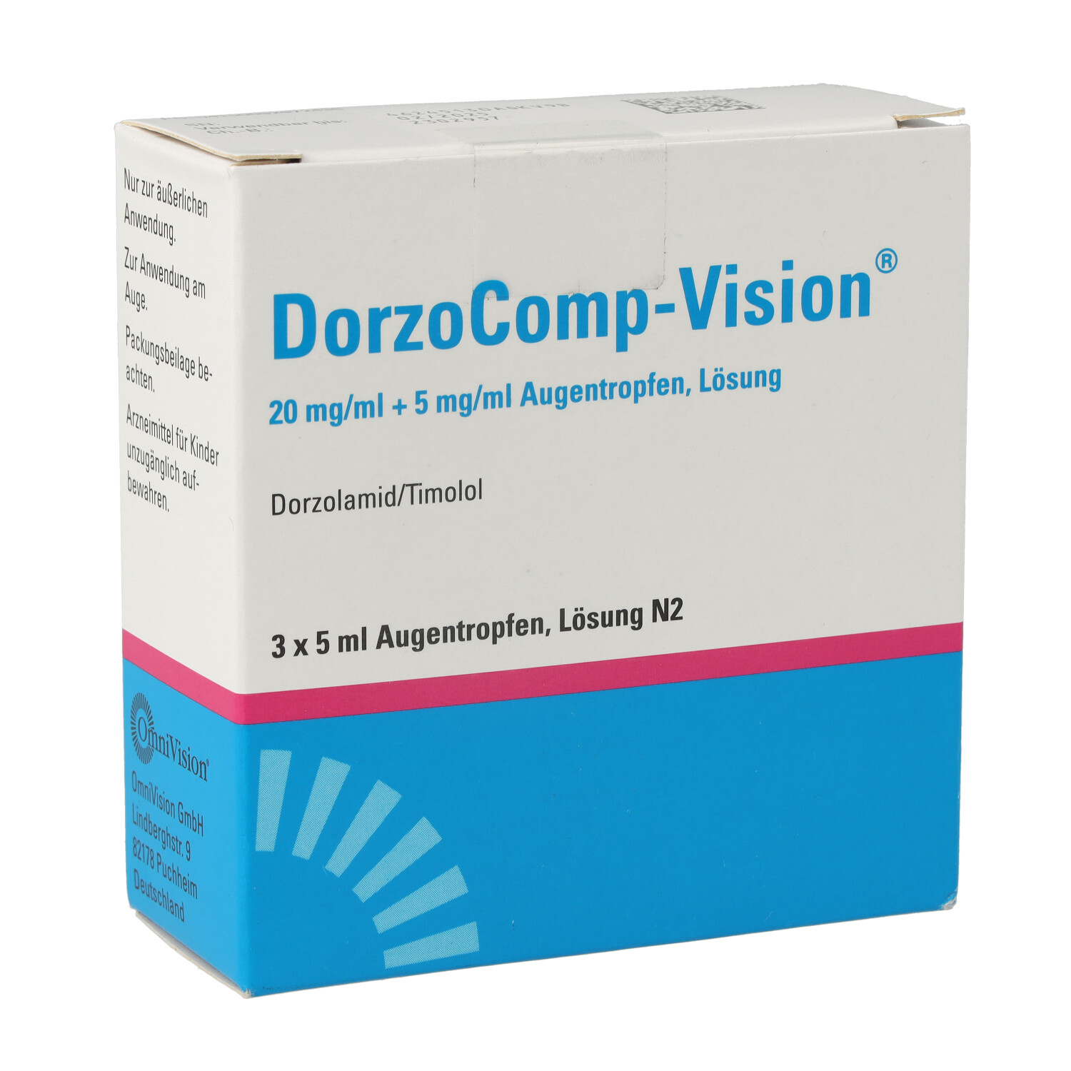DORZOCOMP-Vision 20 mg/ml + 5 mg/ml Augentropfen