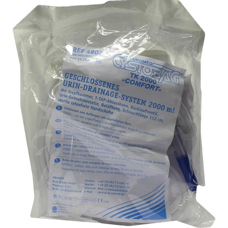 UROMED Cystobag TK 2000 ml Comfort