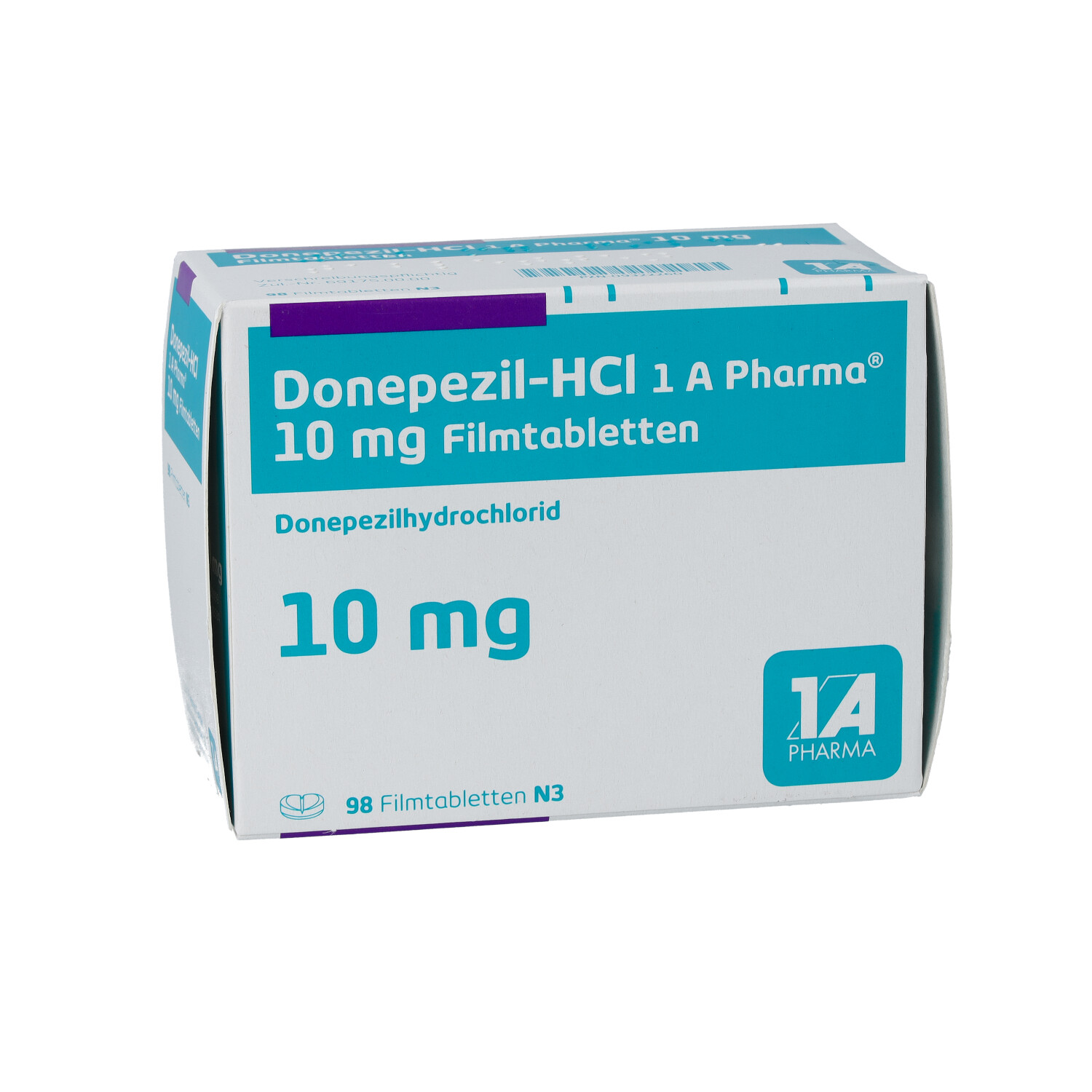 DONEPEZIL-HCL-1A Pharma 10 mg Filmtabletten