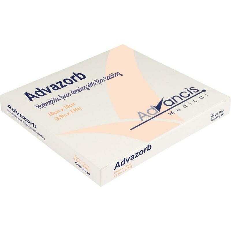 ADVAZORB PU-Schaumverband 10x10 cm