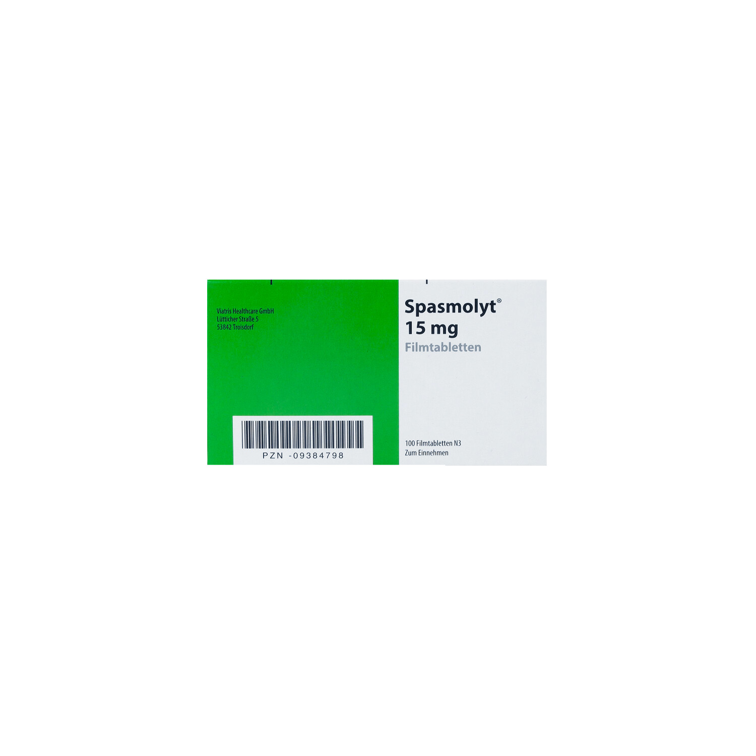 SPASMOLYT 15 mg Filmtabletten