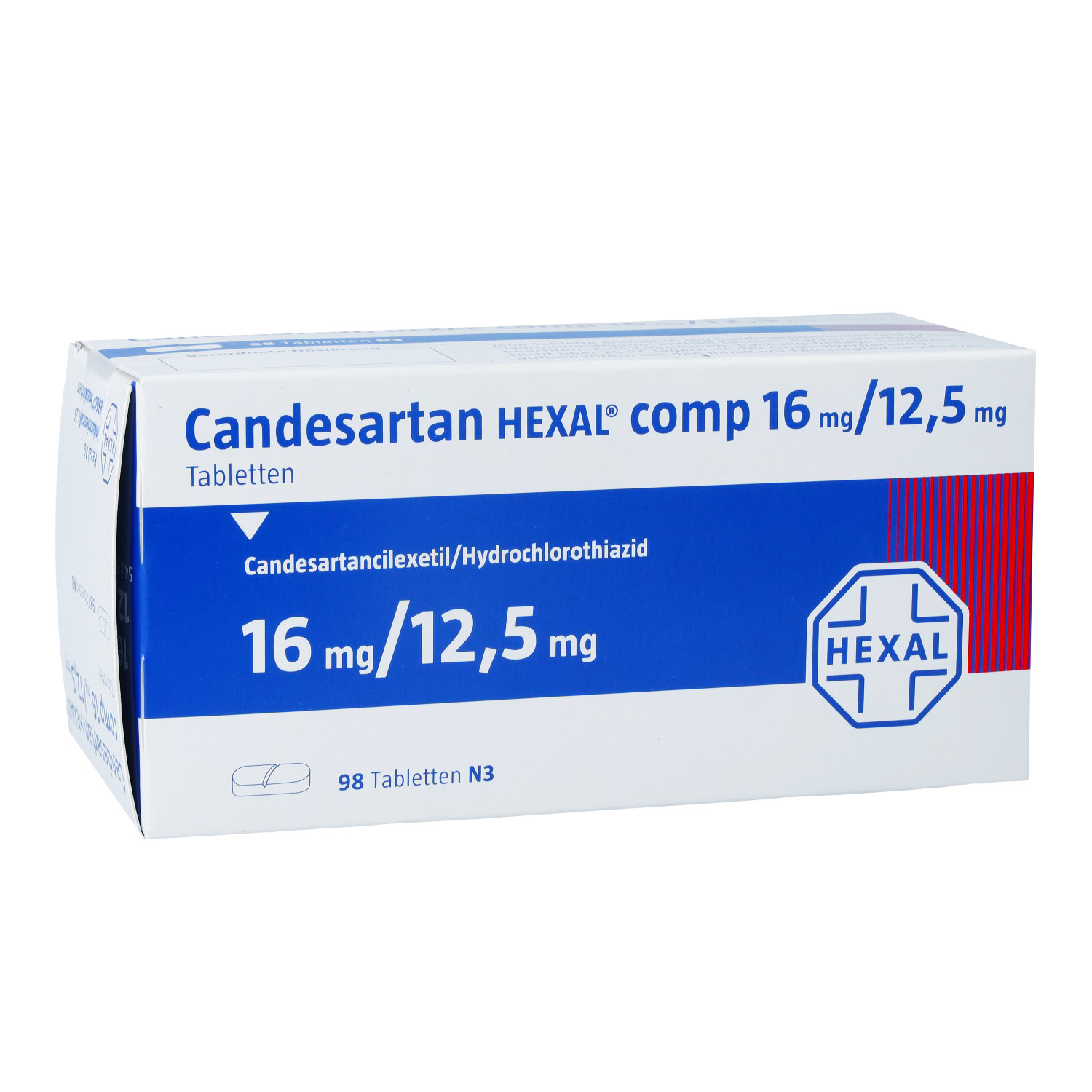 CANDESARTAN HEXAL comp 16 mg/12,5 mg Tabletten