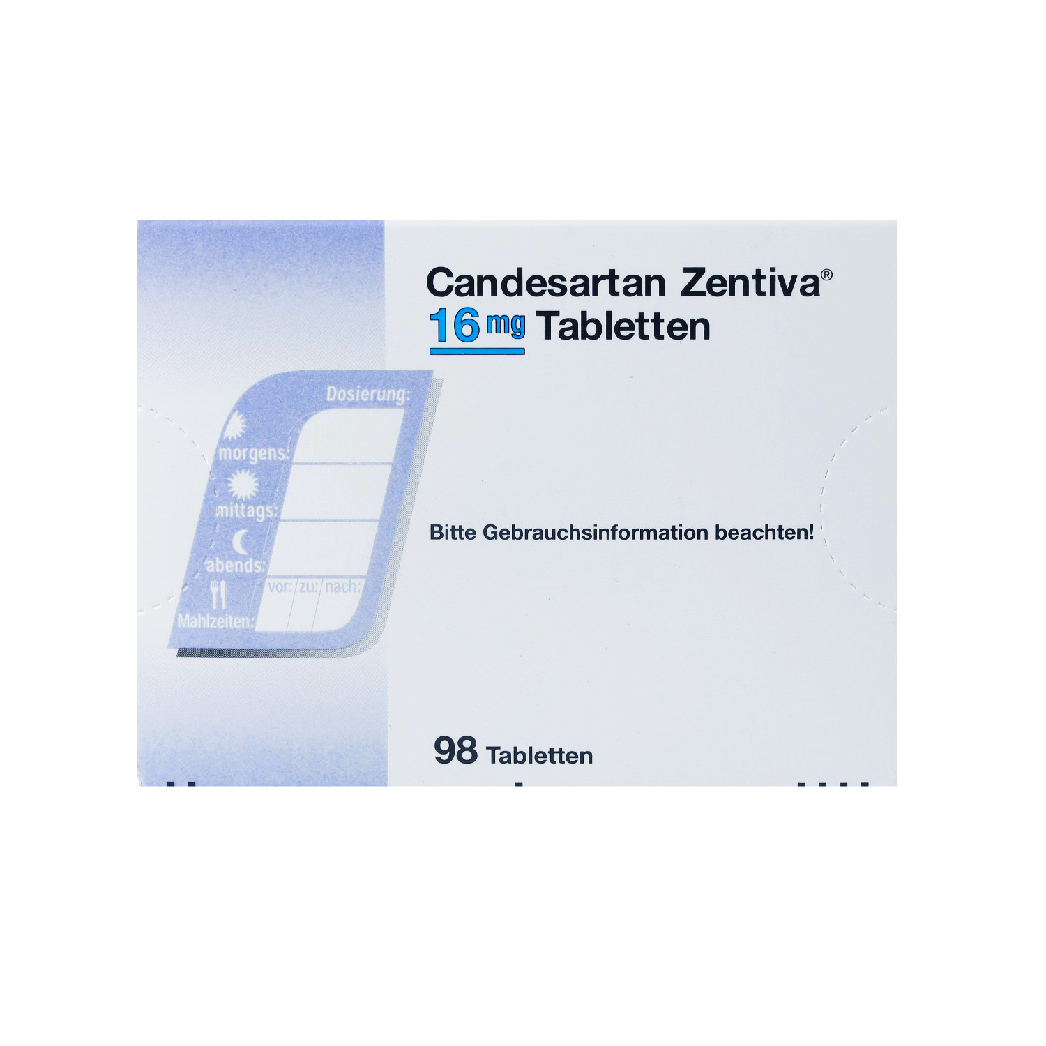 CANDESARTAN Zentiva 16 mg Tabletten