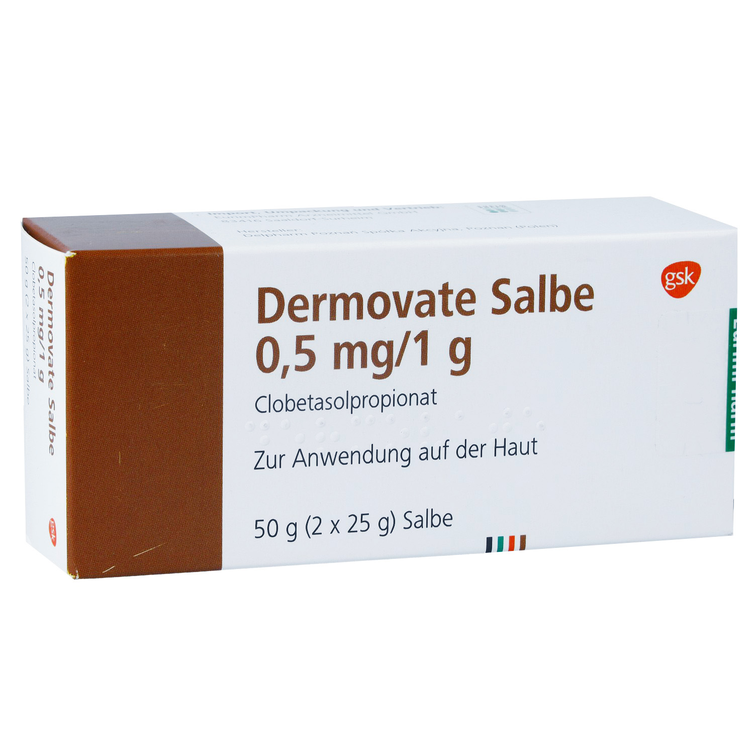 DERMOVATE Salbe 0,5 mg/g