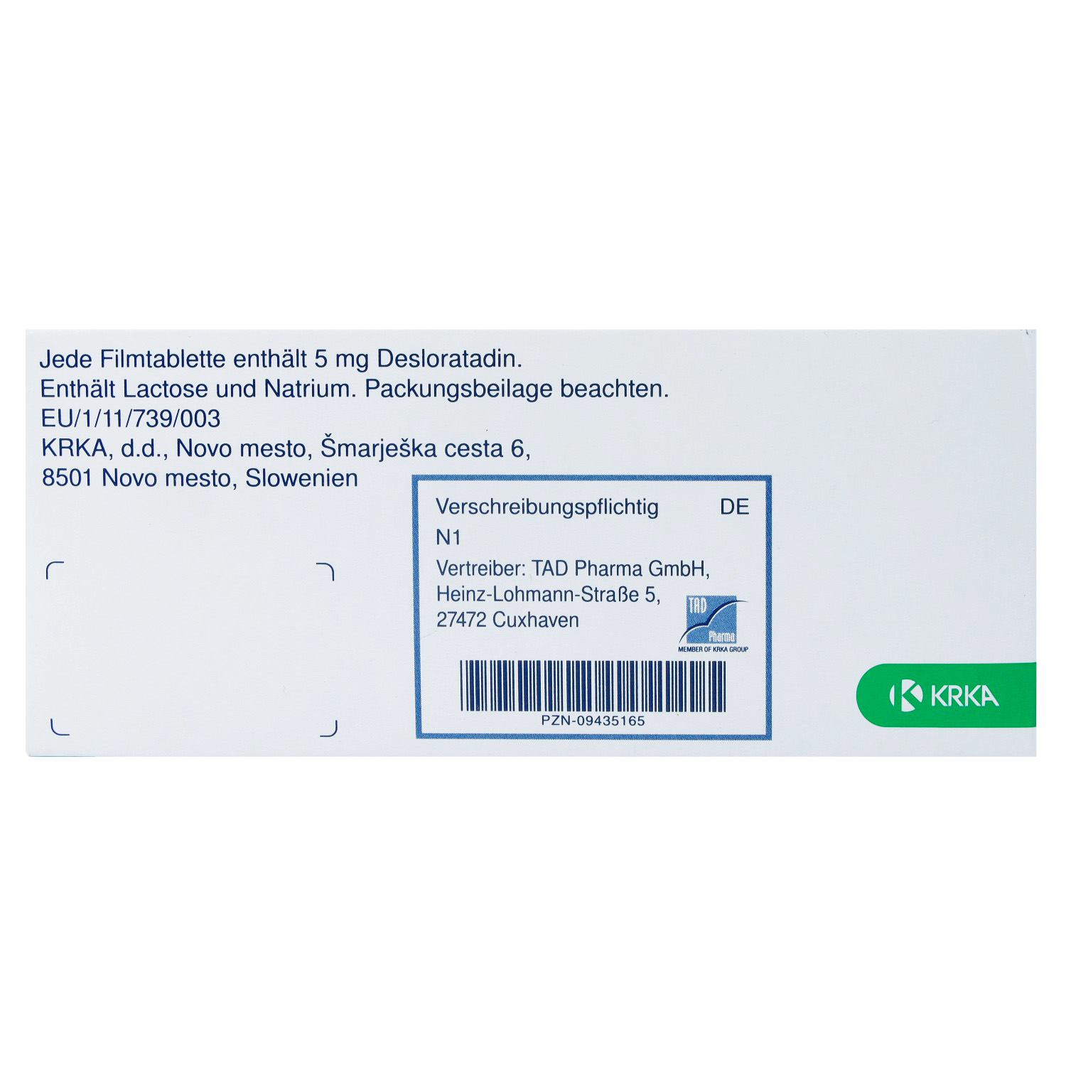 DASSELTA 5 mg Filmtabletten