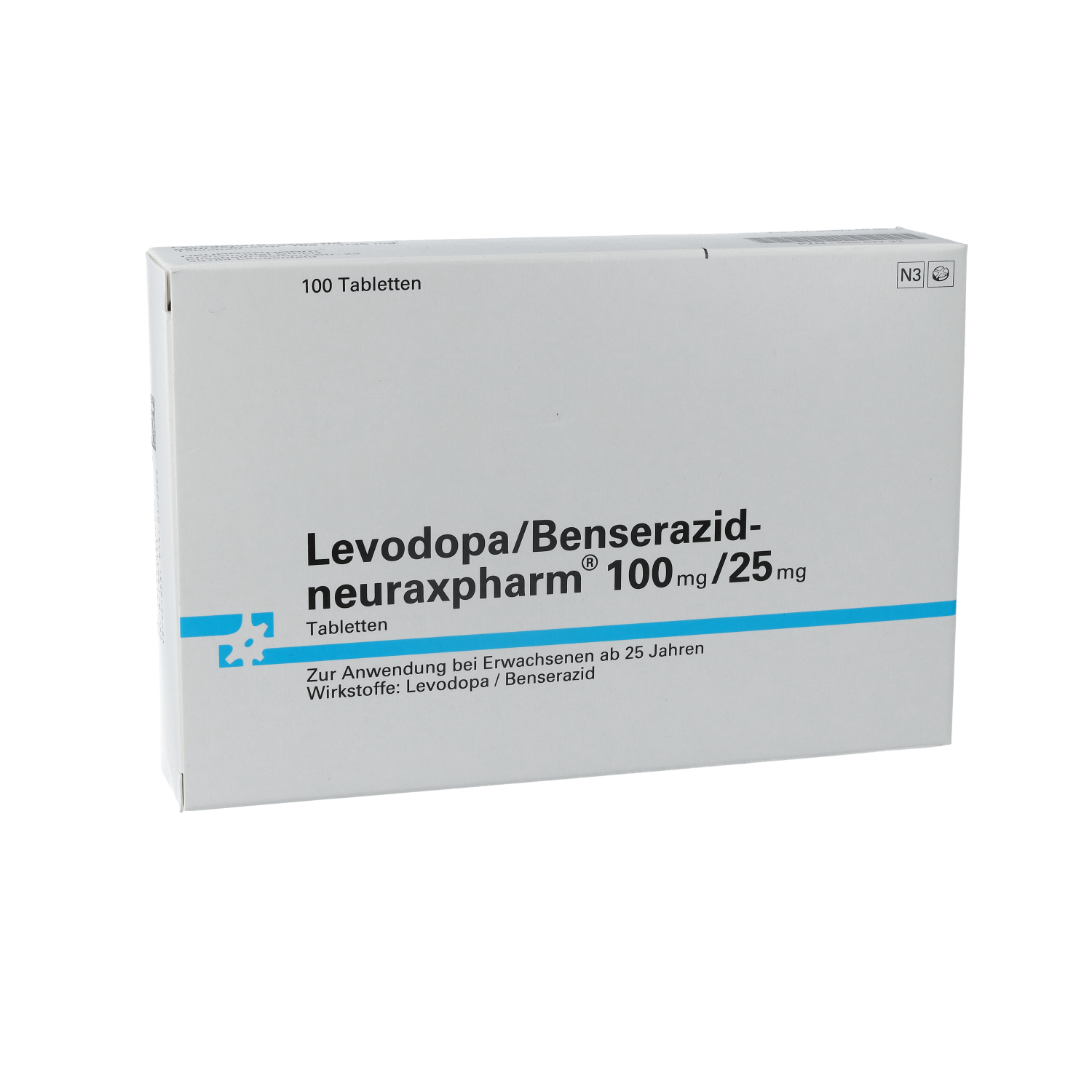 LEVODOPA/Benserazid-neuraxpharm 100 mg/25 mg Tabl.