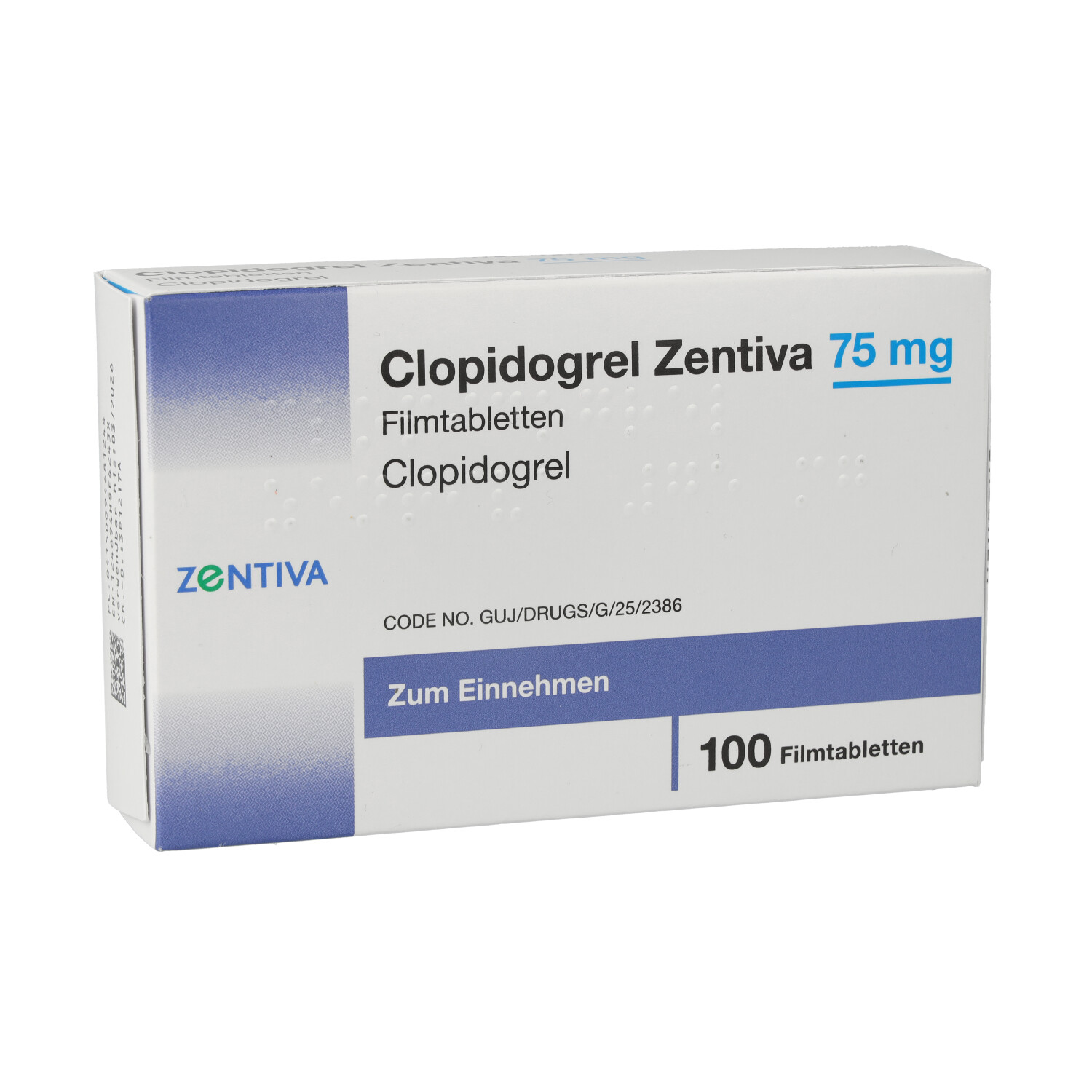 CLOPIDOGREL Zentiva 75 mg Filmtabletten