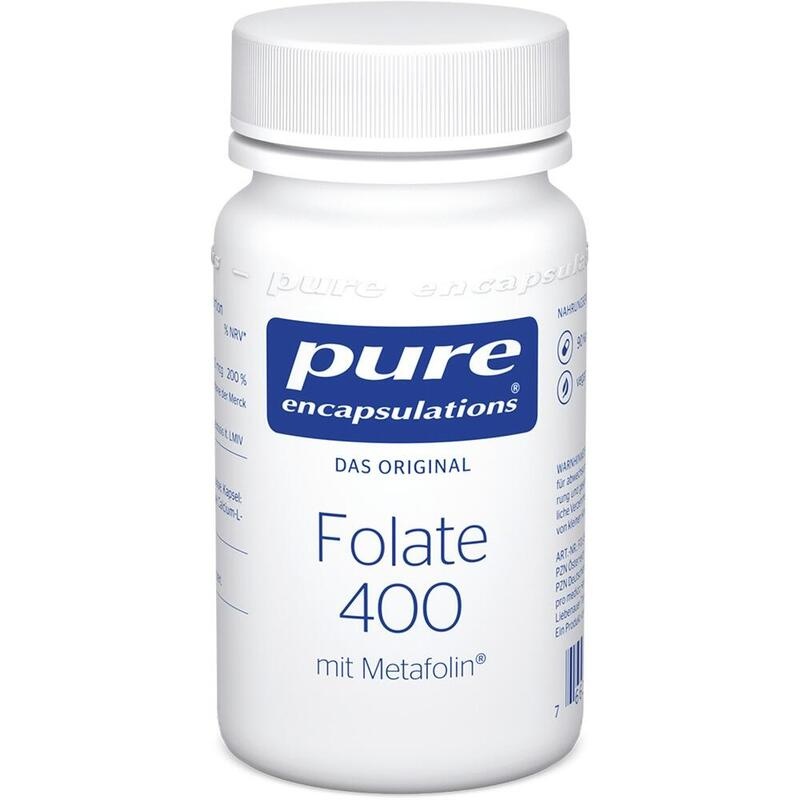 PURE ENCAPSULATIONS Folate 400 Kapseln