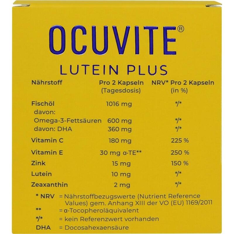 OCUVITE Lutein Plus Kapseln