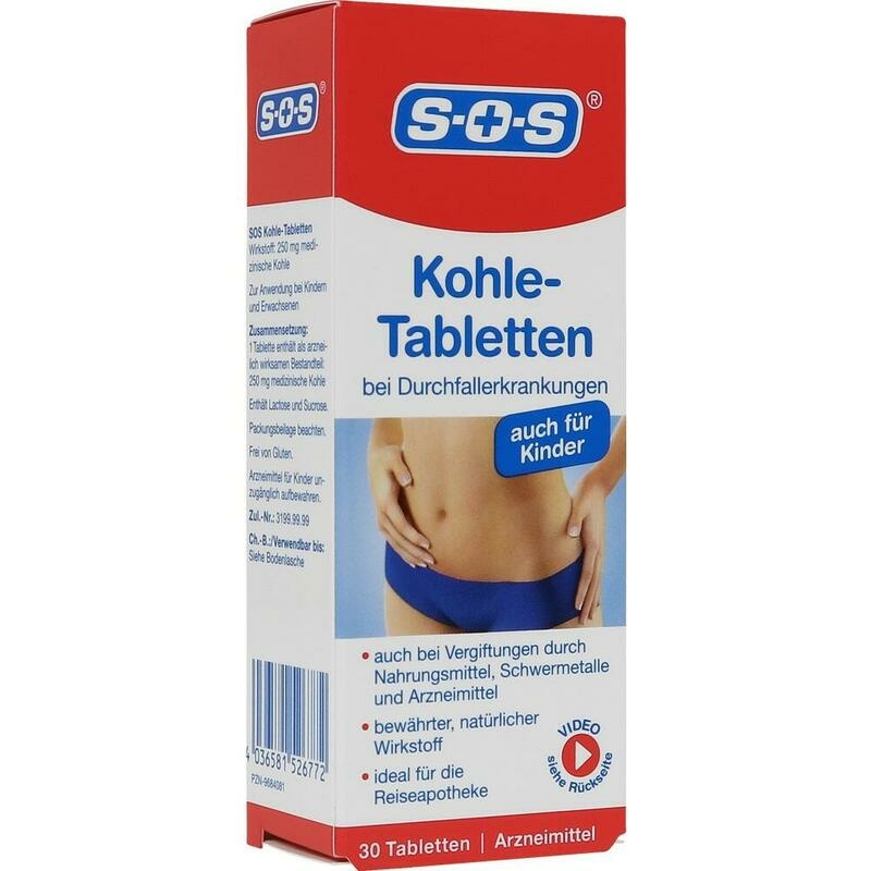 SOS KOHLE-Tabletten