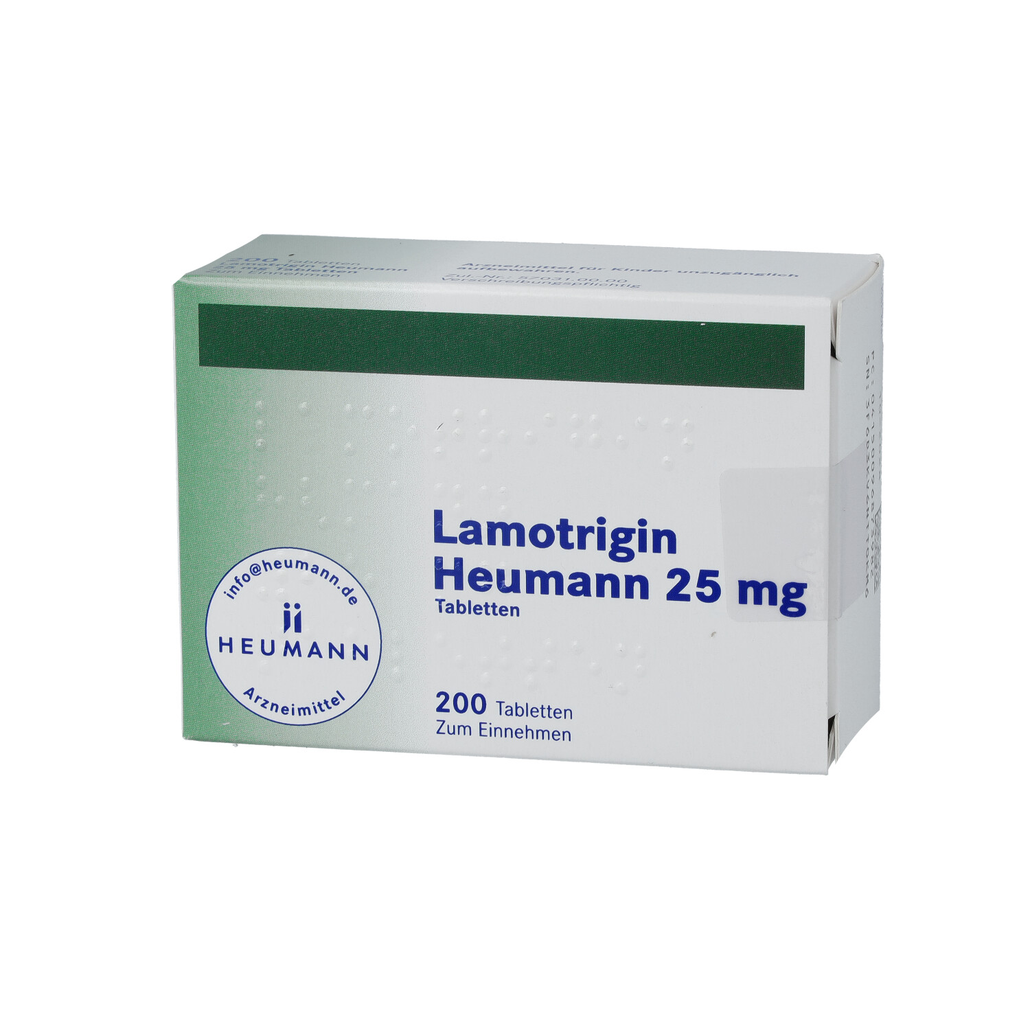 LAMOTRIGIN Heumann 25 mg Tabletten