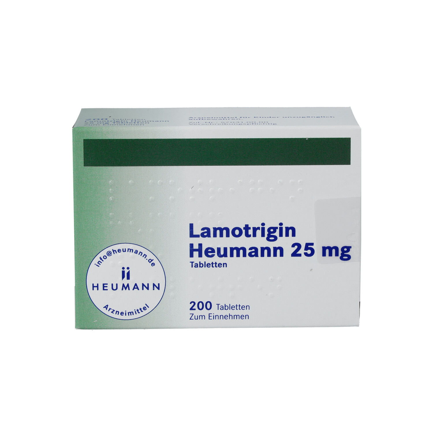 LAMOTRIGIN Heumann 25 mg Tabletten