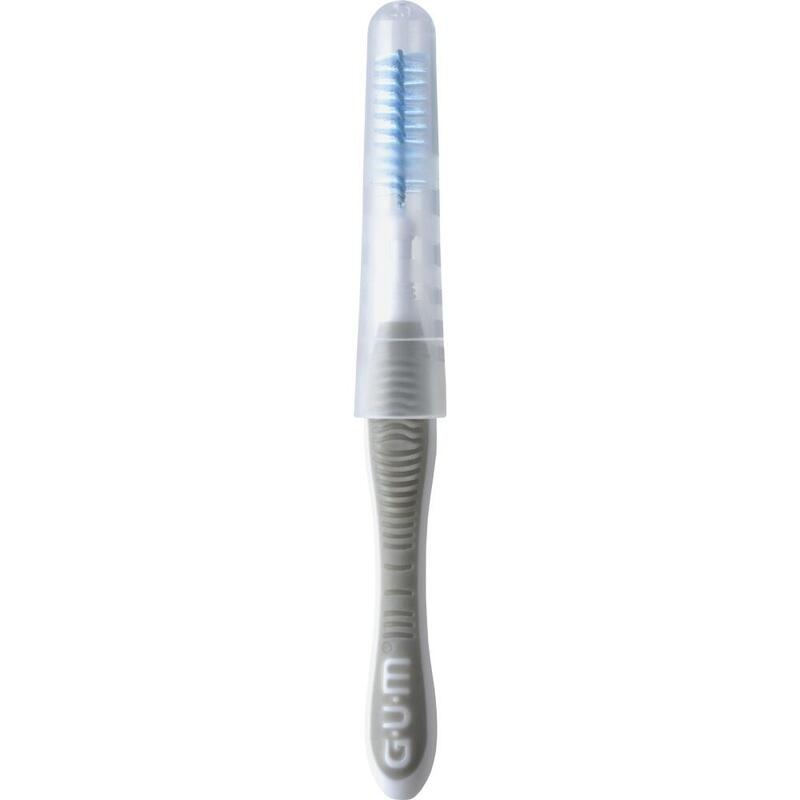 GUM TRAV-LER 2,0mm Kerze grau Interdental+6Kappen