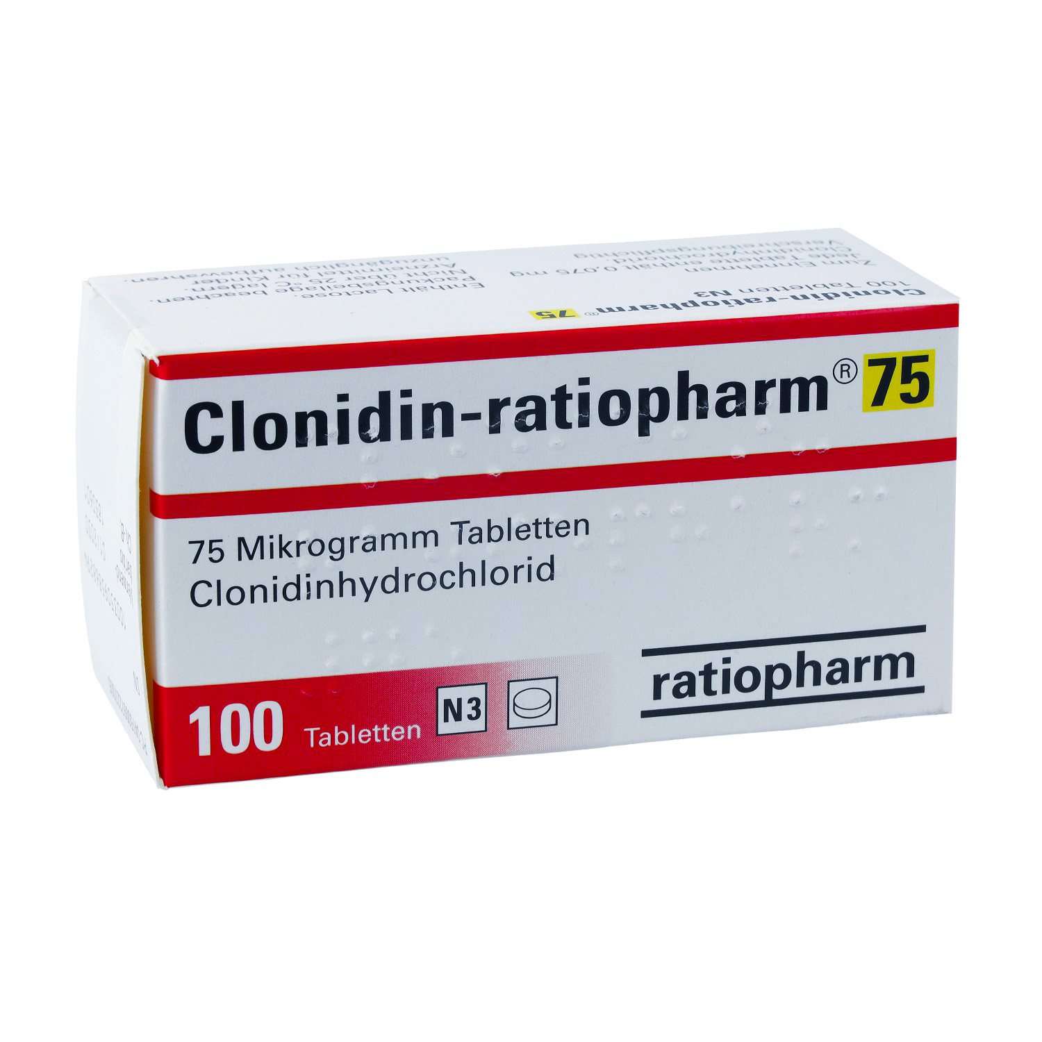 CLONIDIN-ratiopharm 75 Tabletten
