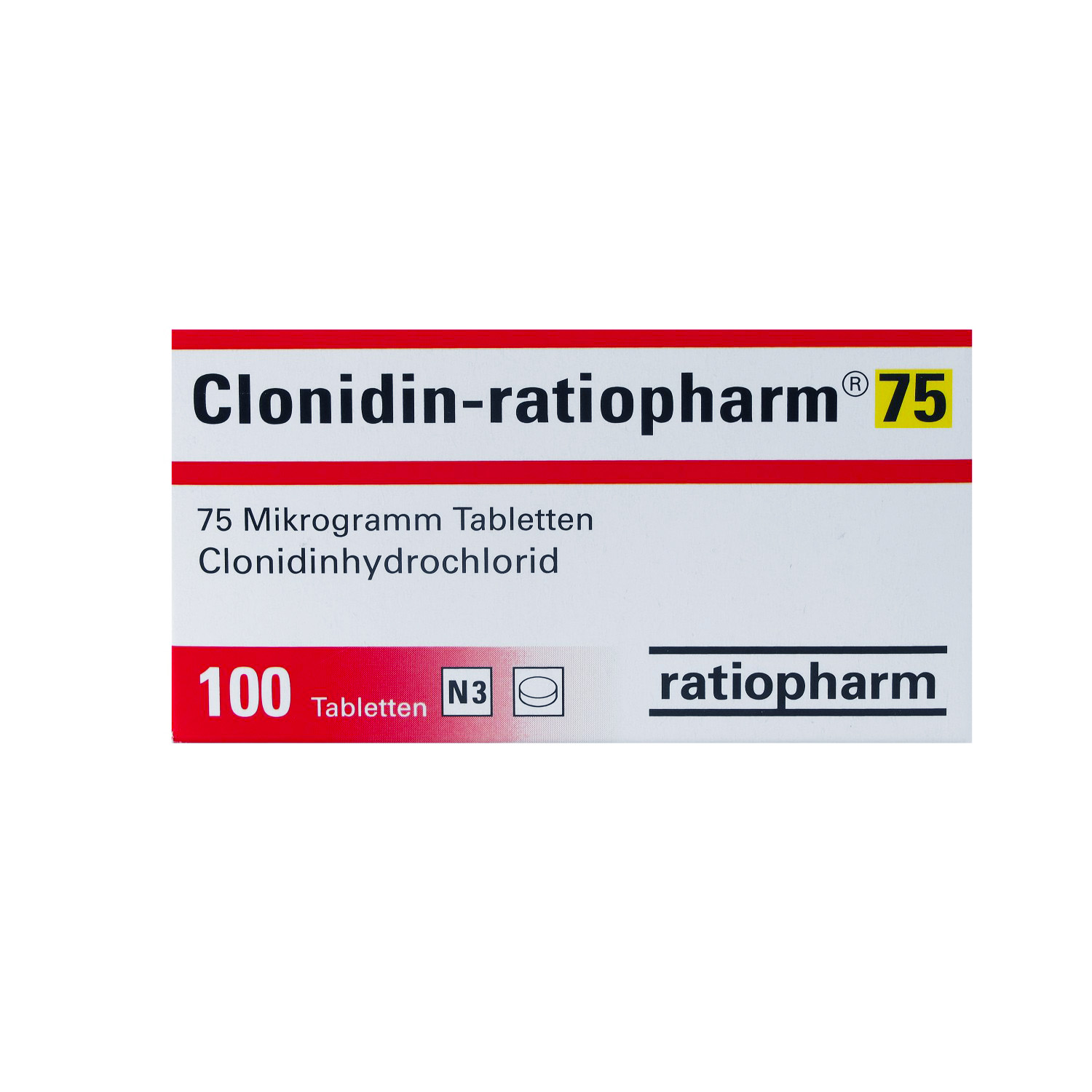 CLONIDIN-ratiopharm 75 Tabletten
