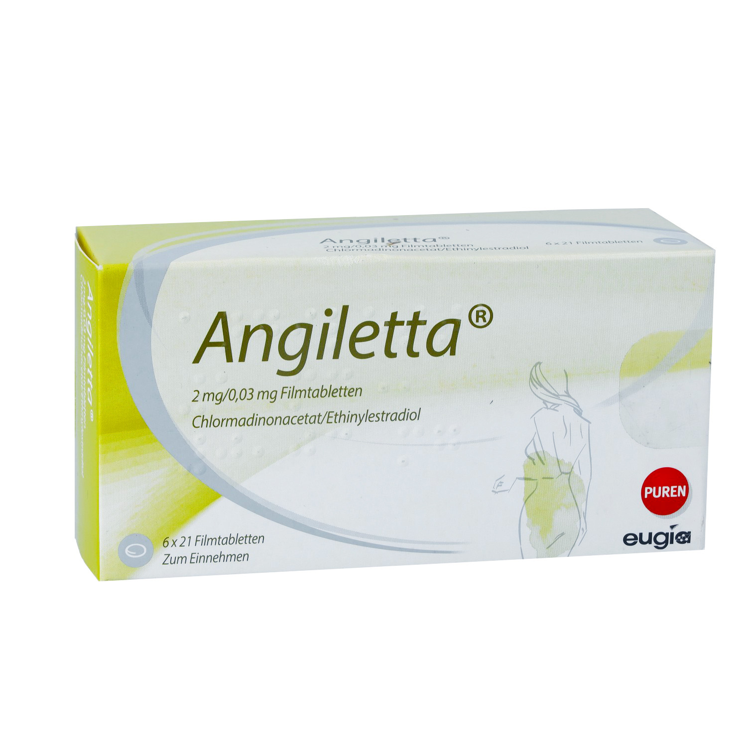 ANGILETTA 2 mg/0,03 mg Filmtabletten