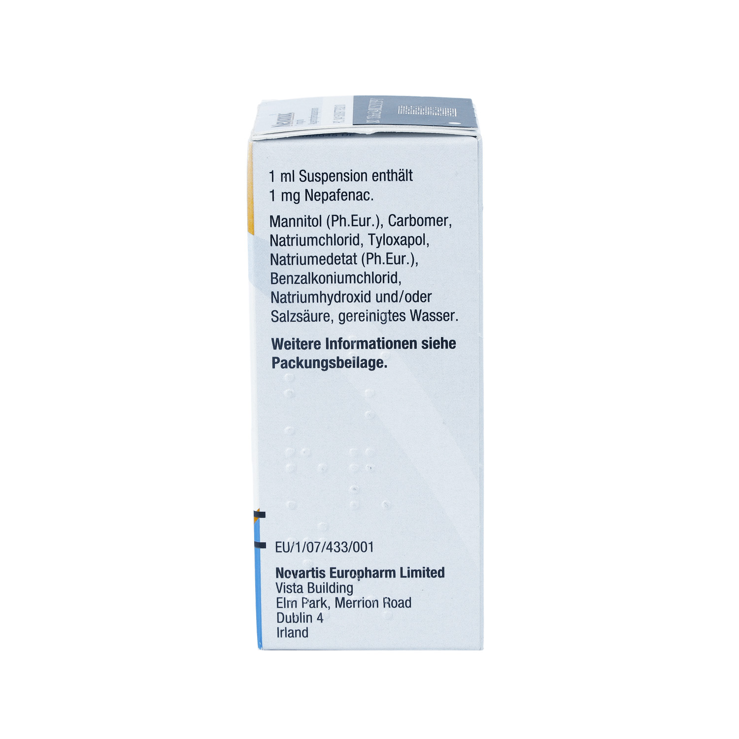 NEVANAC 1 mg/ml Augentropfensuspension