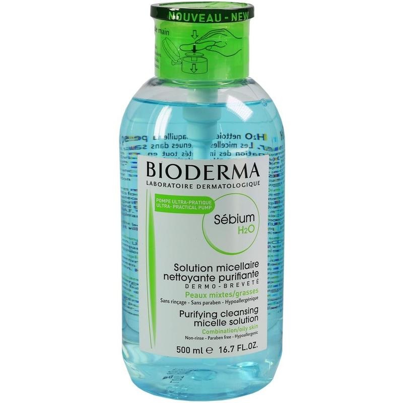 BIODERMA Sebium H2O Reinigungslösung Pump