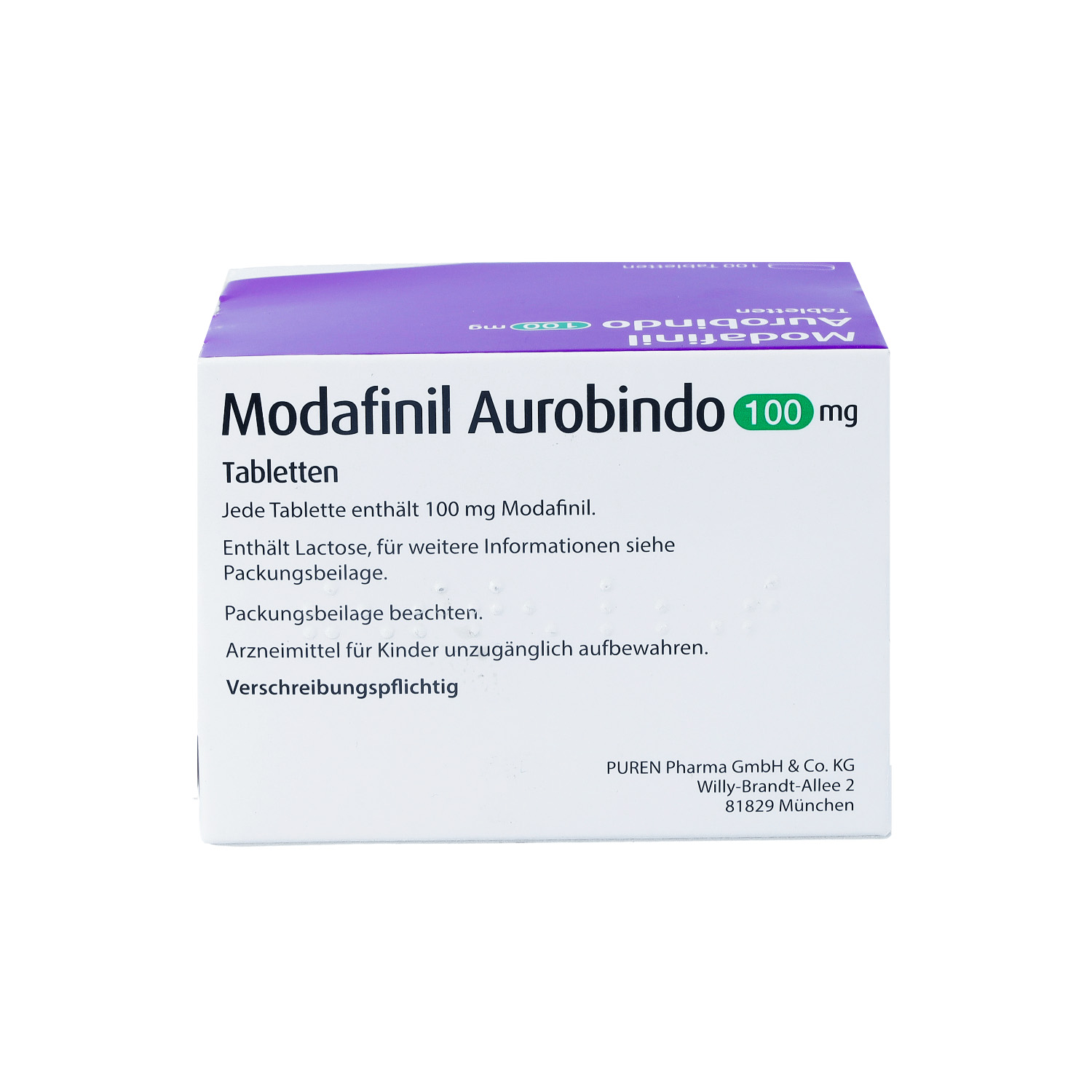 MODAFINIL Aurobindo 100 mg Tabletten